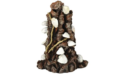 Aquariendeko »Muschelbaumstumpf Ornament weiß; 46146«, einfache Pflege, exklusives Design