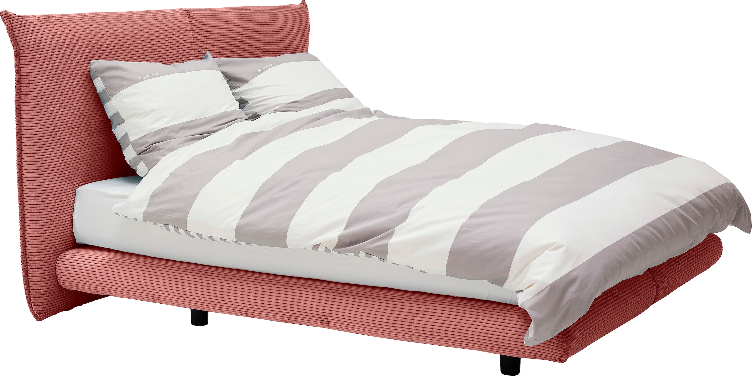 Bild von TOM TAILOR HOME Boxspringbett »SOHO PILLOW BOX«, in Schwebeoptik, Kopfteil in Kissenform, Höhe 120 cm