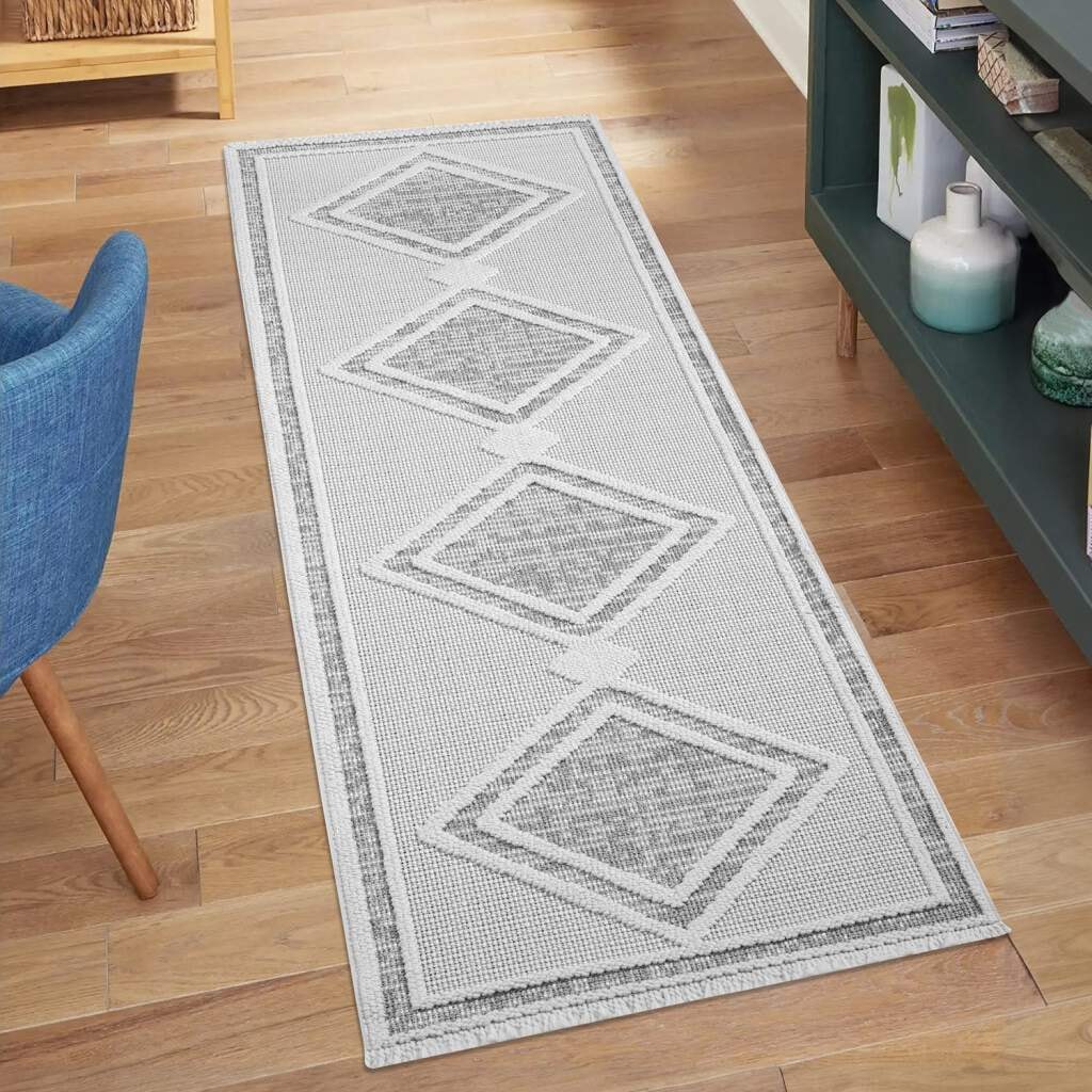 Carpet City Teppich »LINDO 8853«, rechteckig, 11 mm Höhe, Kurzflor, Hochtie günstig online kaufen