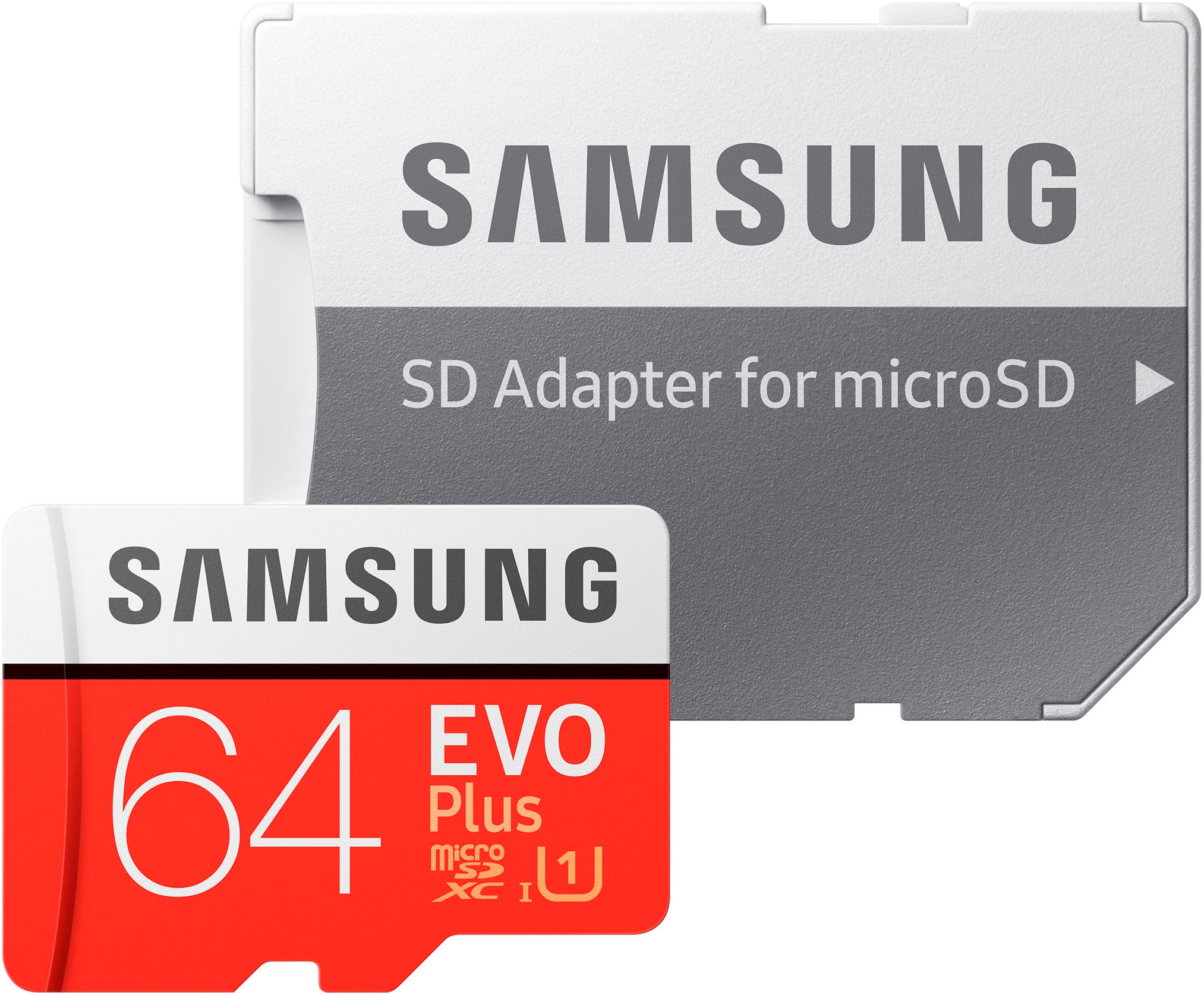 Samsung Speicherkarte »Evo Plus 64GB«, (UHS-I Class 10 100 MB/s Lesegeschwindigkeit)