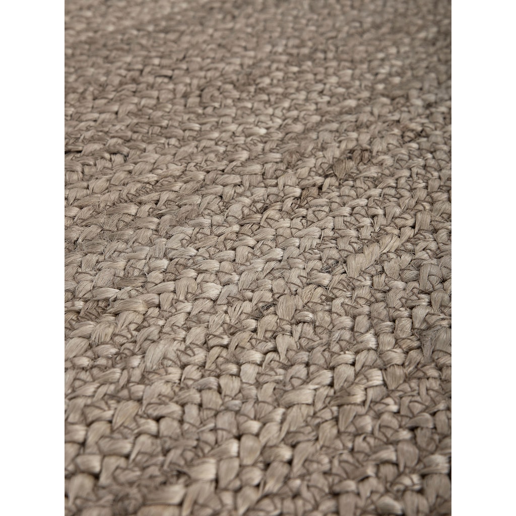 carpetfine Teppich »Nele  Juteteppich Naturfaser«, rund