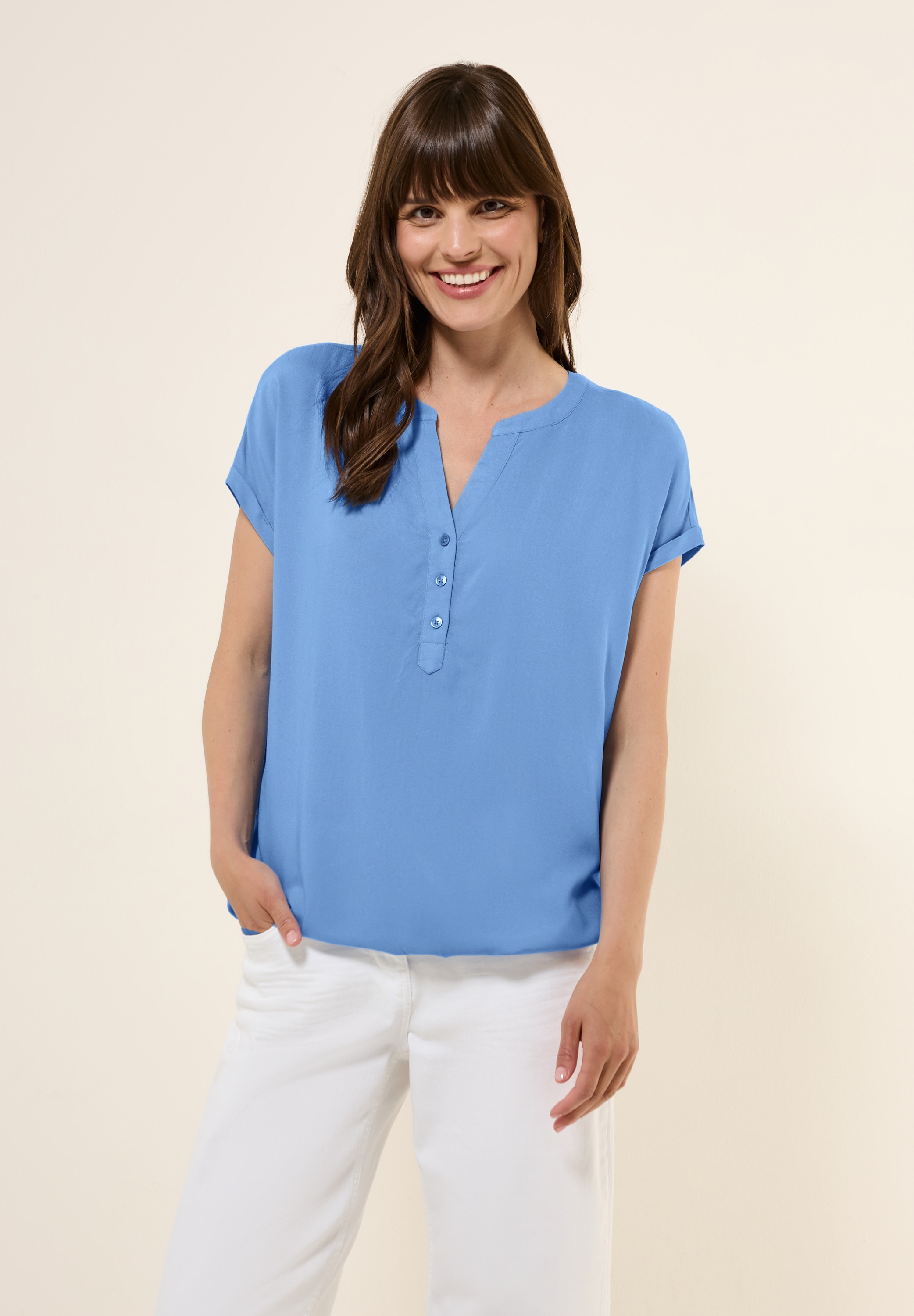 Cecil Shirtbluse, mit elastischem Bund