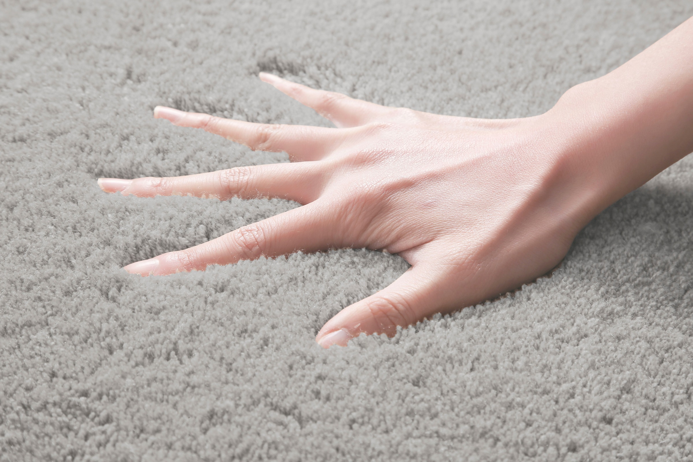 my home Badematte »Merida Kurzflor, Badteppich, Badvorleger, Badezimmer Teppich«, rutschhemmend beschichtet, fußbodenheizungsgeeignet-schnell trocknend-strapazierfähig, Badematten, Uni Farben, als halbrund und rechteckig erhältlich
