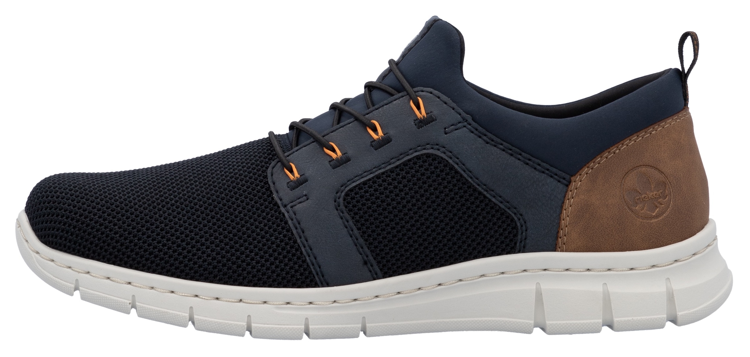 Rieker Slip-On Sneaker, Schlupfschuh, Halbschuh, Freizeitschuh mit Gummizug, zum Schlupfen