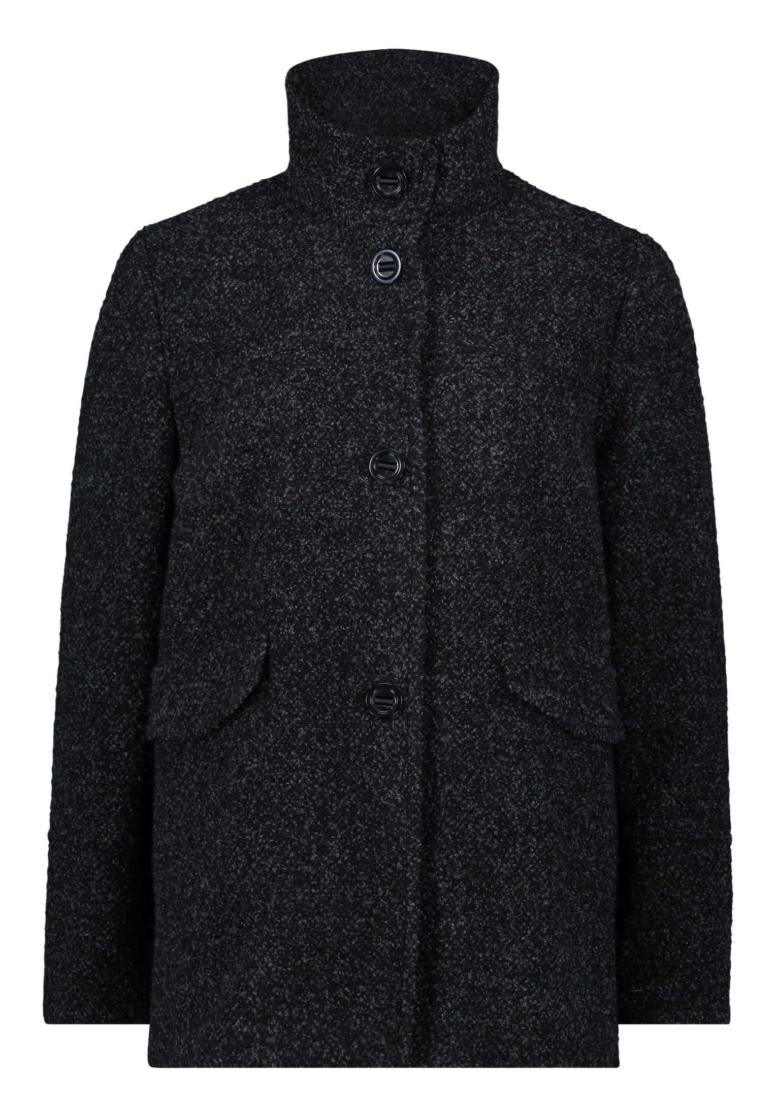 Gil Bret Wolljacke ohne Kapuze mit Stehkragen