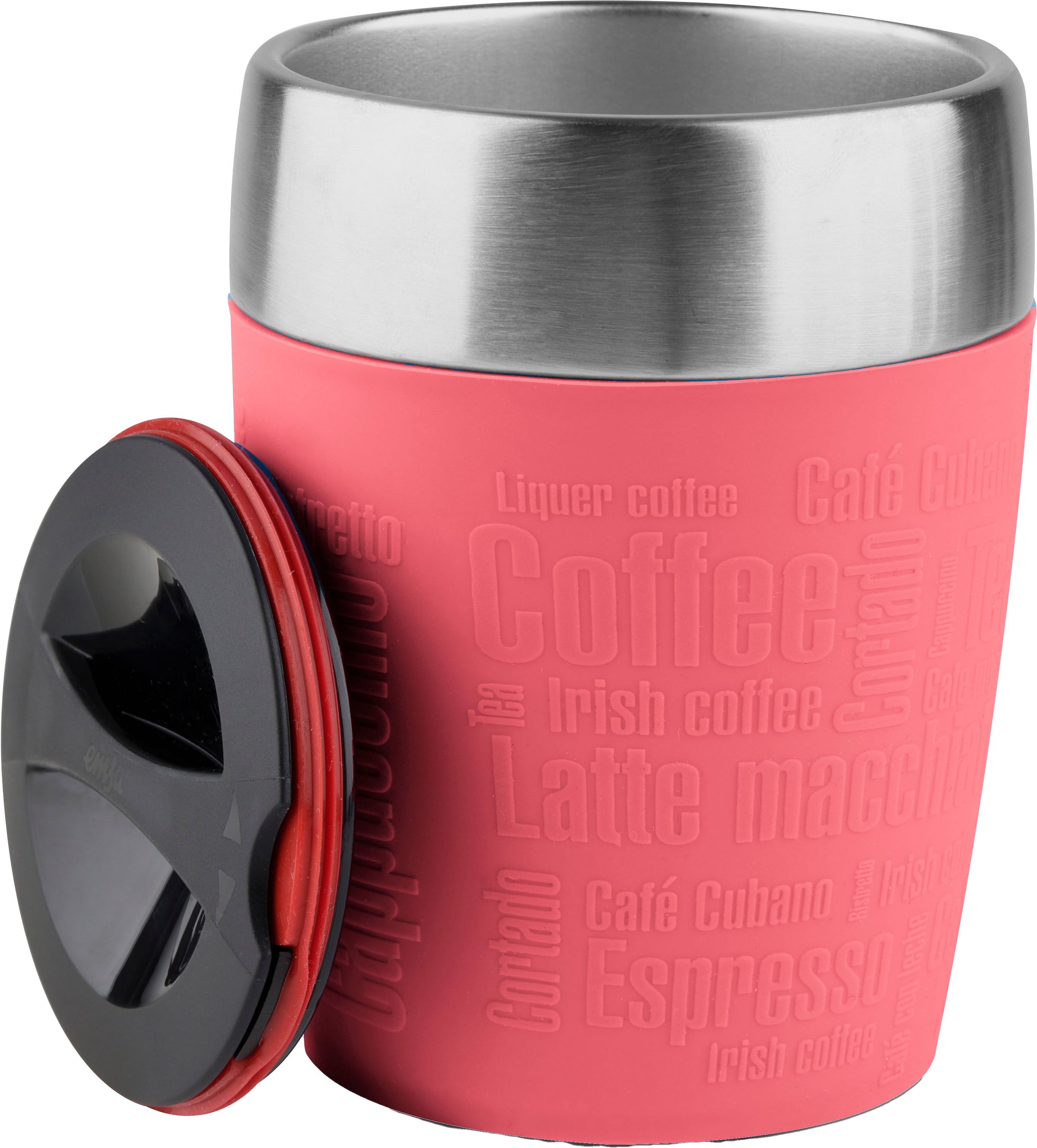 Emsa Thermobecher »Travel Cup« 0,2 Liter, Edelstahl, Trink- und Eisbecher, günstig online kaufen