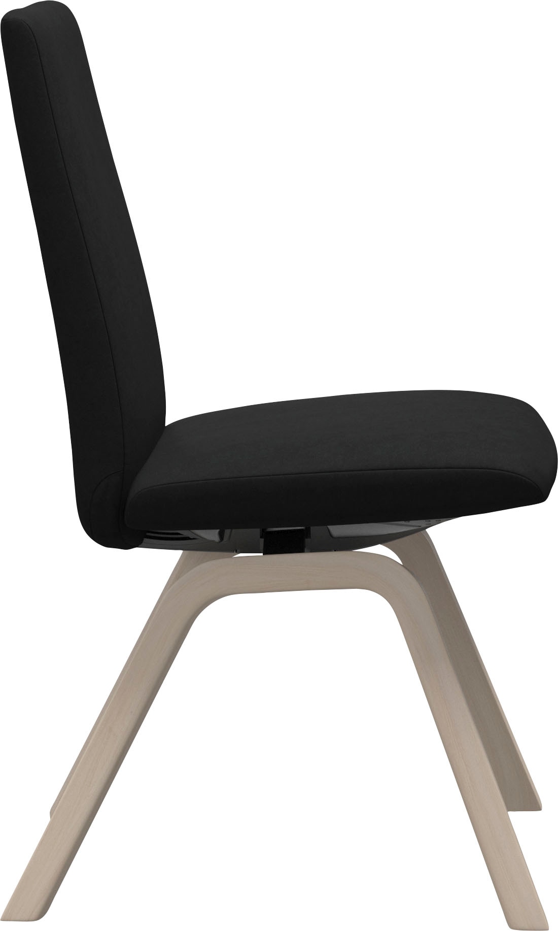 Stressless® Polsterstuhl »Laurel«, Microfaser DINAMICA, Low Back, Größe M, mit schräggestellten Beinen in Eiche gekalkt