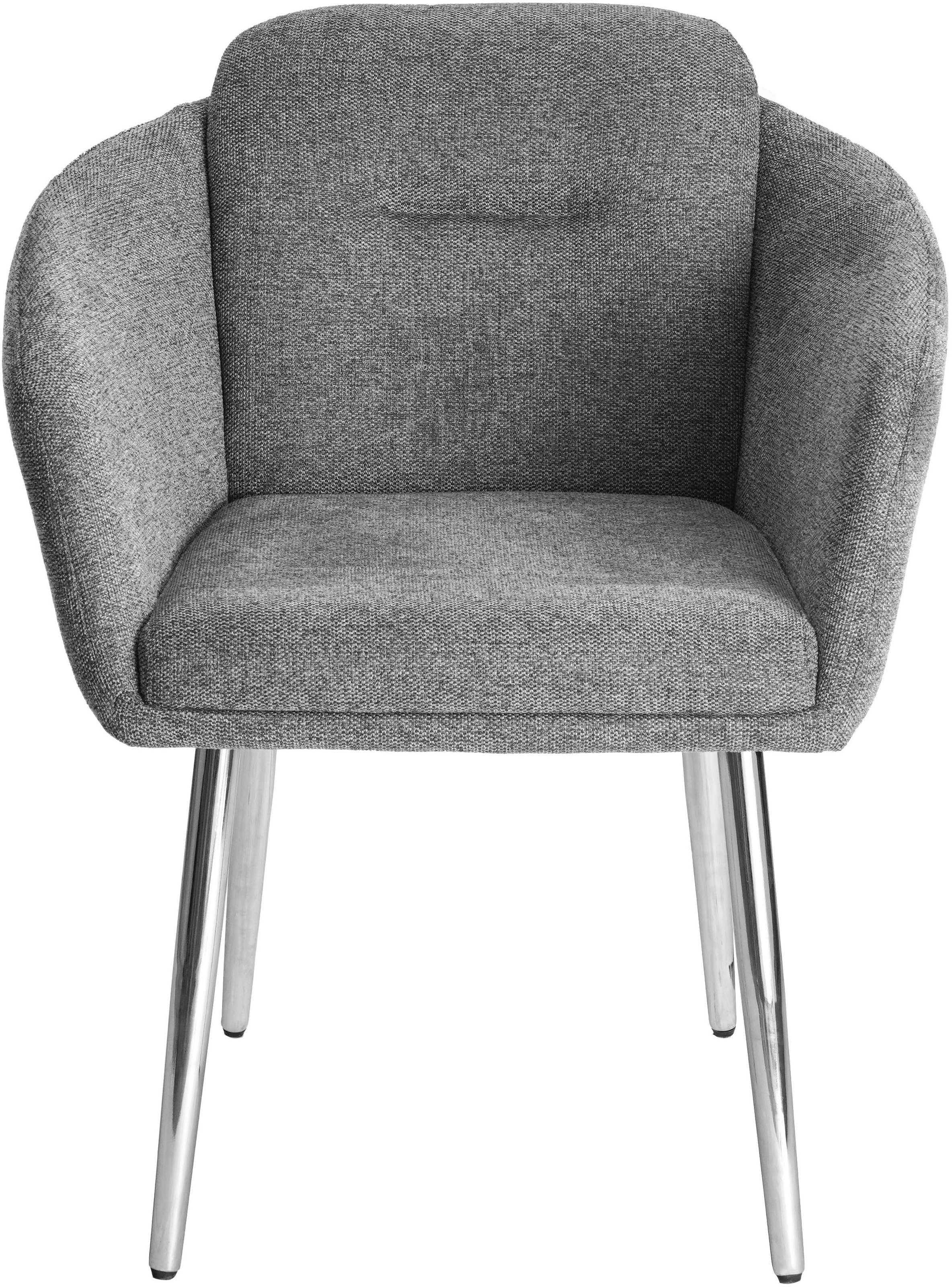 LeGer Home by Lena Gercke Esszimmerstuhl »Fleur« (Set) 2 Stk.Strukturstoff, ergonomisches Design, gesteppte Rückenlehne