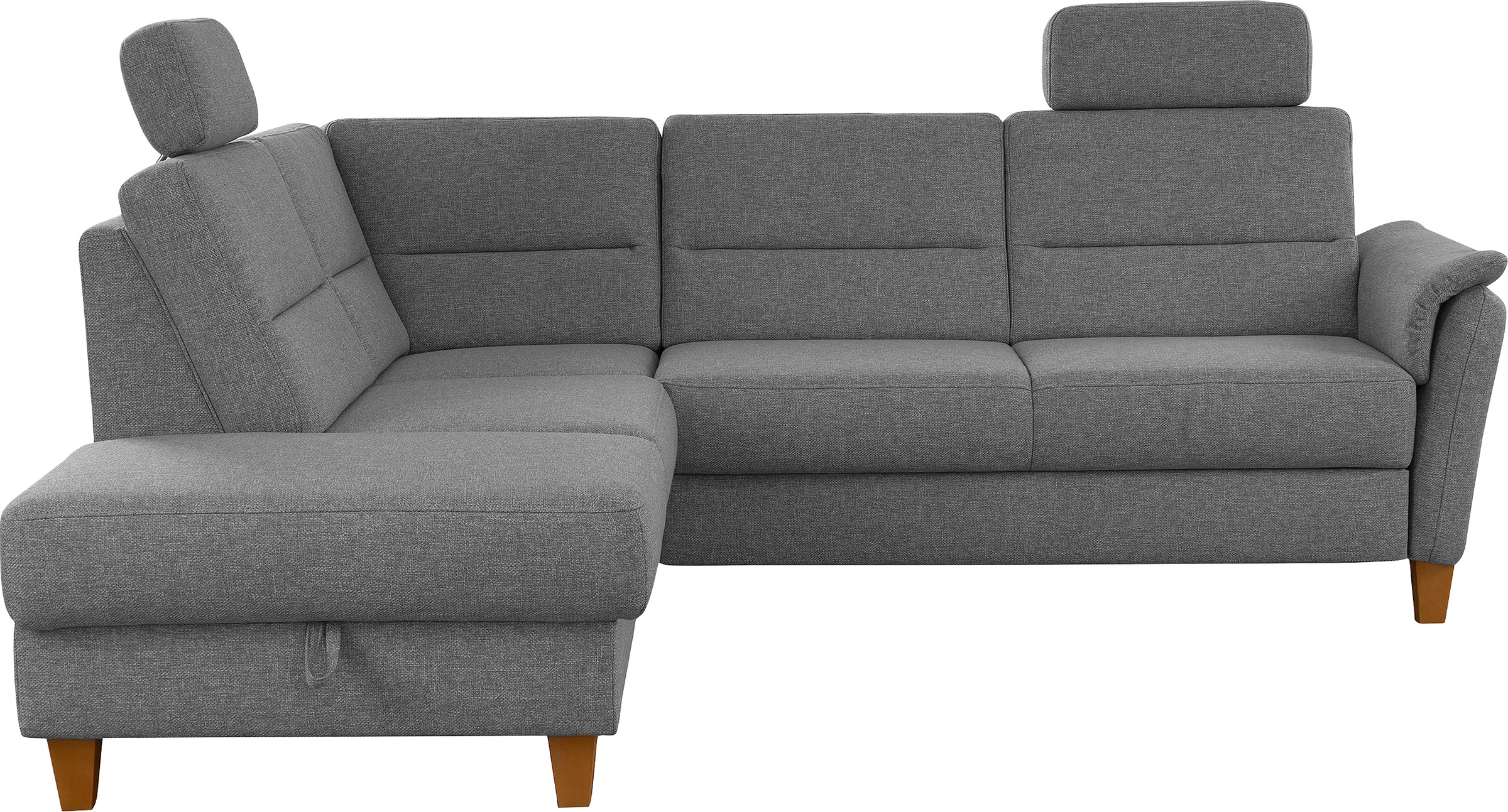 Home affaire Ecksofa »Palmera L-Form, B: 236 cm« optional Bettfunktion & Be günstig online kaufen