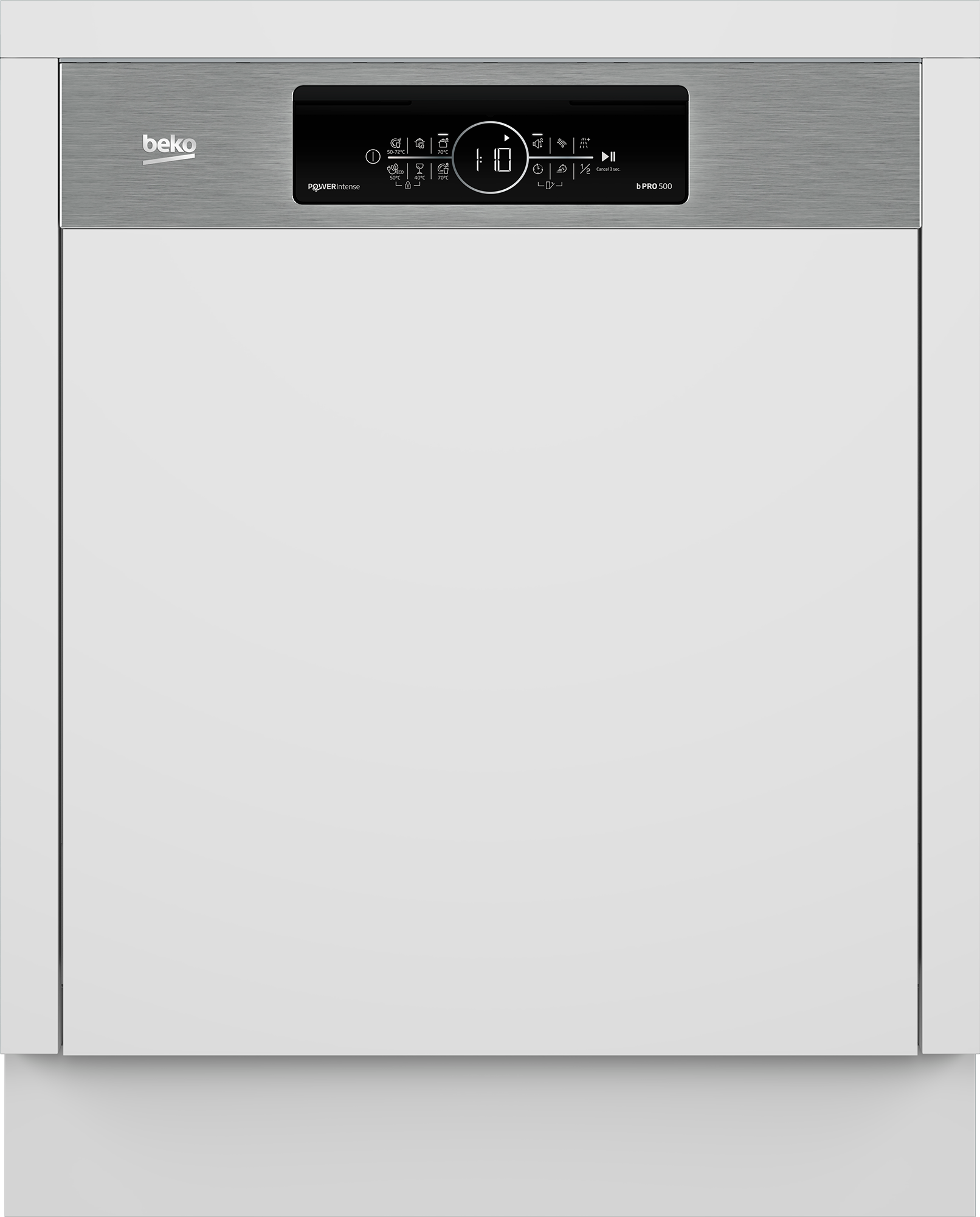 BEKO teilintegrierbarer Geschirrspüler »BDSN36550XP« 8,9 l 15 tlg. Maßgedecke
