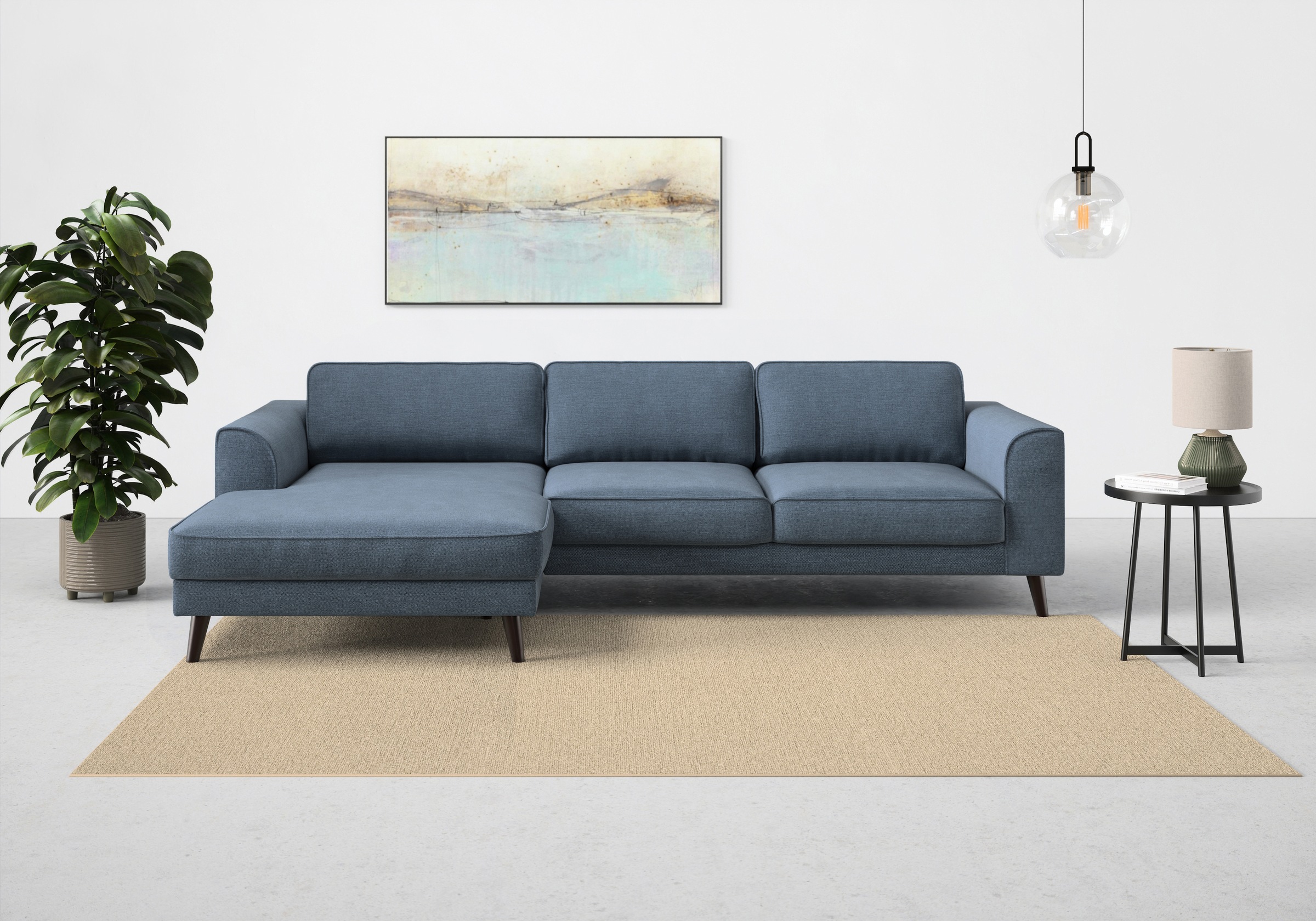 TRENDMANUFAKTUR Ecksofa »Lumber Jack, elegantes Designsofa, zeitlos modern, günstig online kaufen