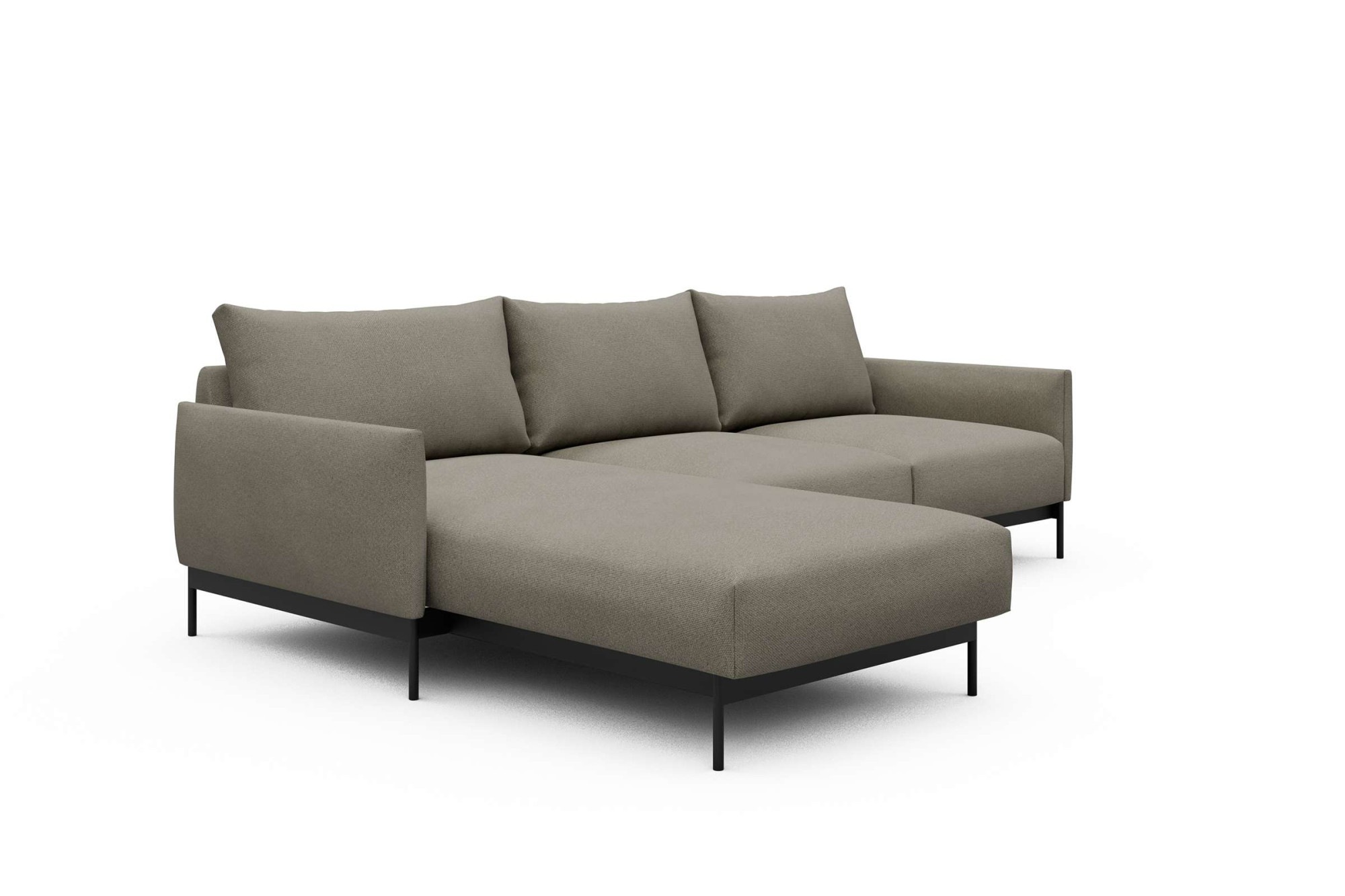 Tenksom Ecksofa »Tokey, Polsterecke, Couch, Recamiere links und rechts montierbar«, Bezüge wechselbar, hoher und gemütlicher Sitzkomfort, L-Form