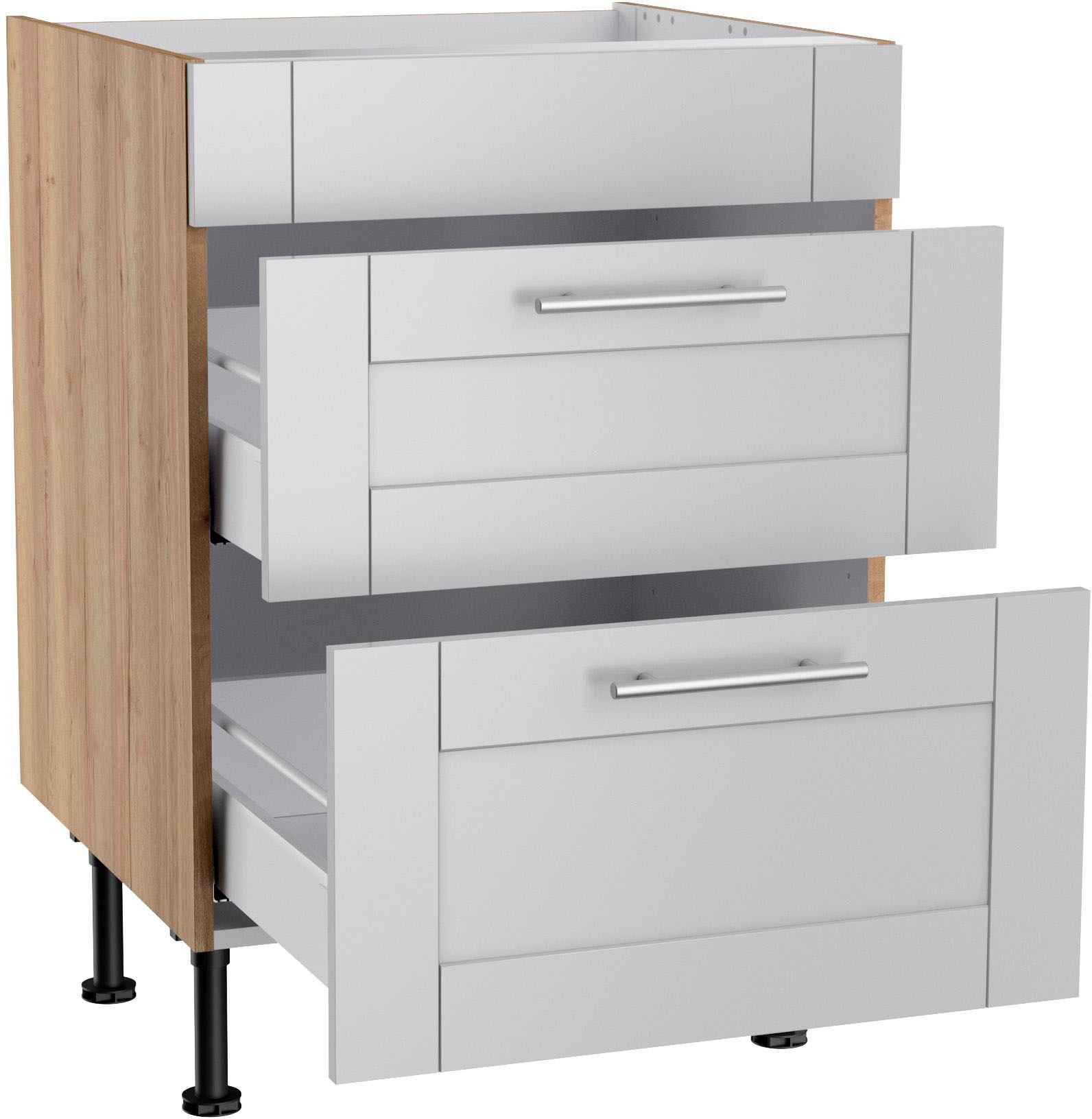 KOCHSTATION Kochfeldumbauschrank »KS-Ahus«, Breite 60 cm