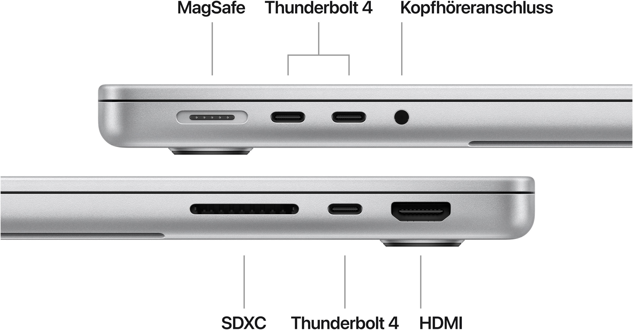 Apple Notebook »MacBook Pro 14'' CTO«, 35,97 cm, / 14,2 Zoll, Apple, M4, 10-Core GPU, 1000 GB SSD