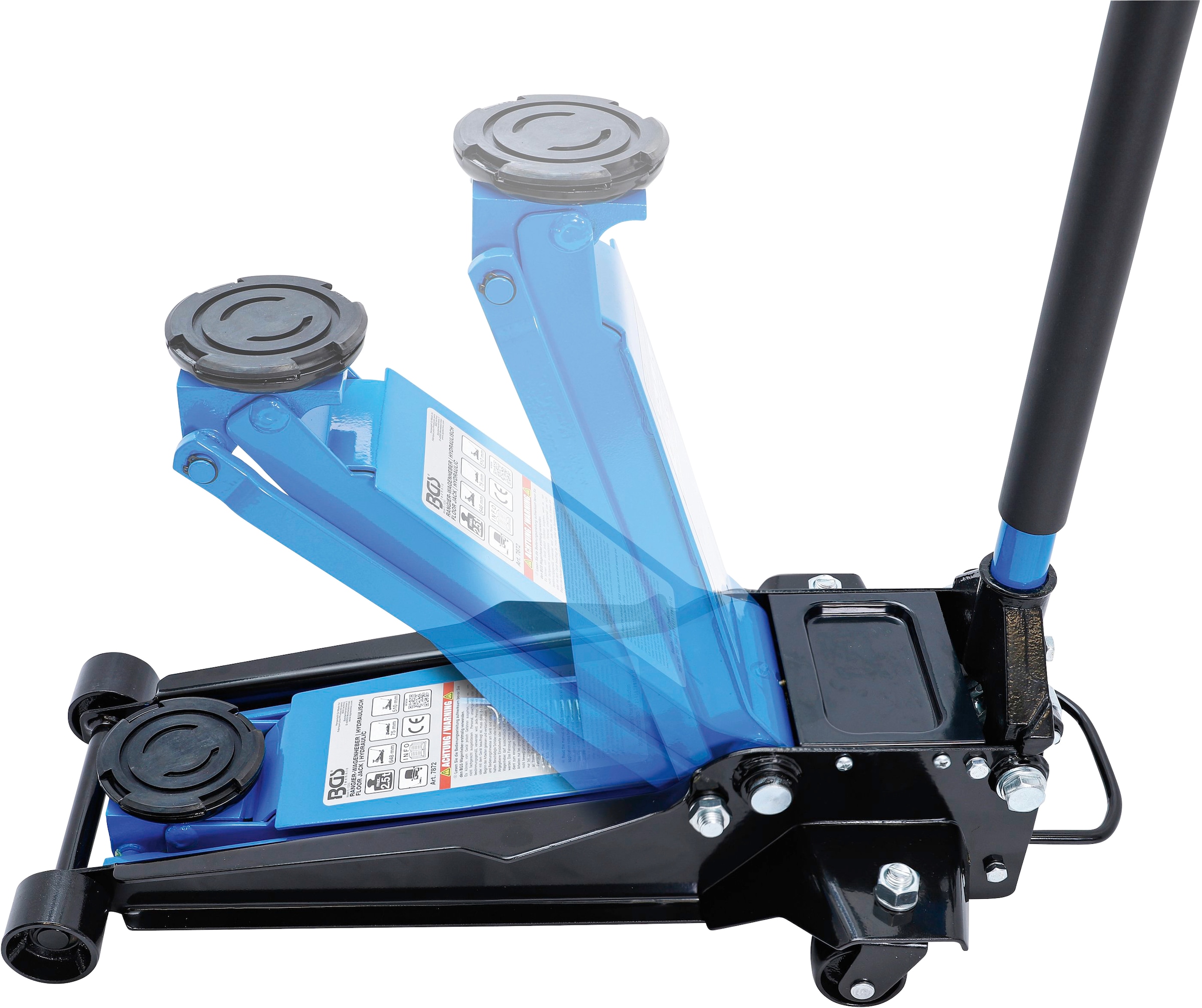 BGS Rangierwagenheber »7872«, hydraulisch bis 2,5 t