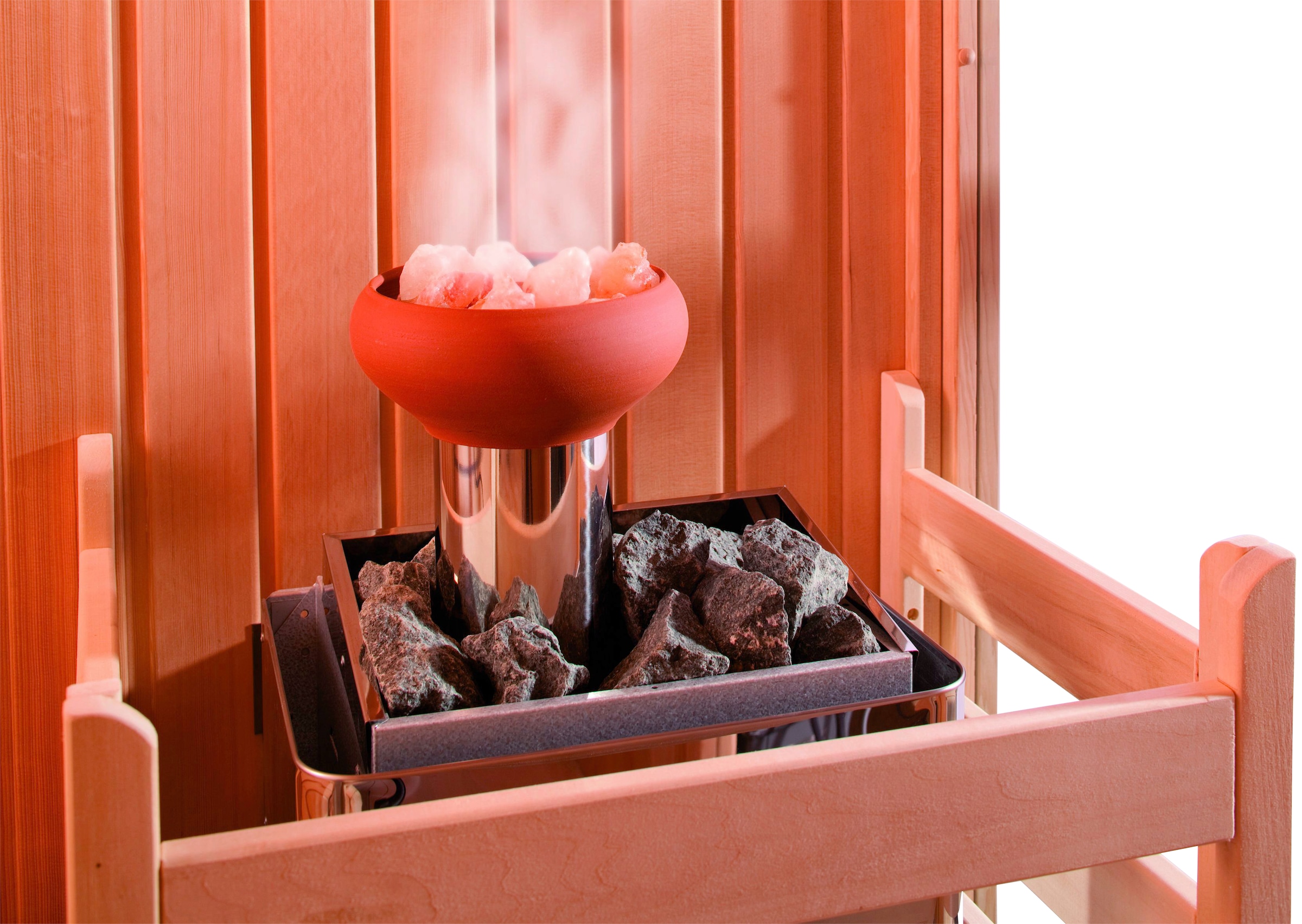 Karibu Sauna-Aufgussset »Salzkristall Vital Sole«, mit 1 kg Salzkristalle