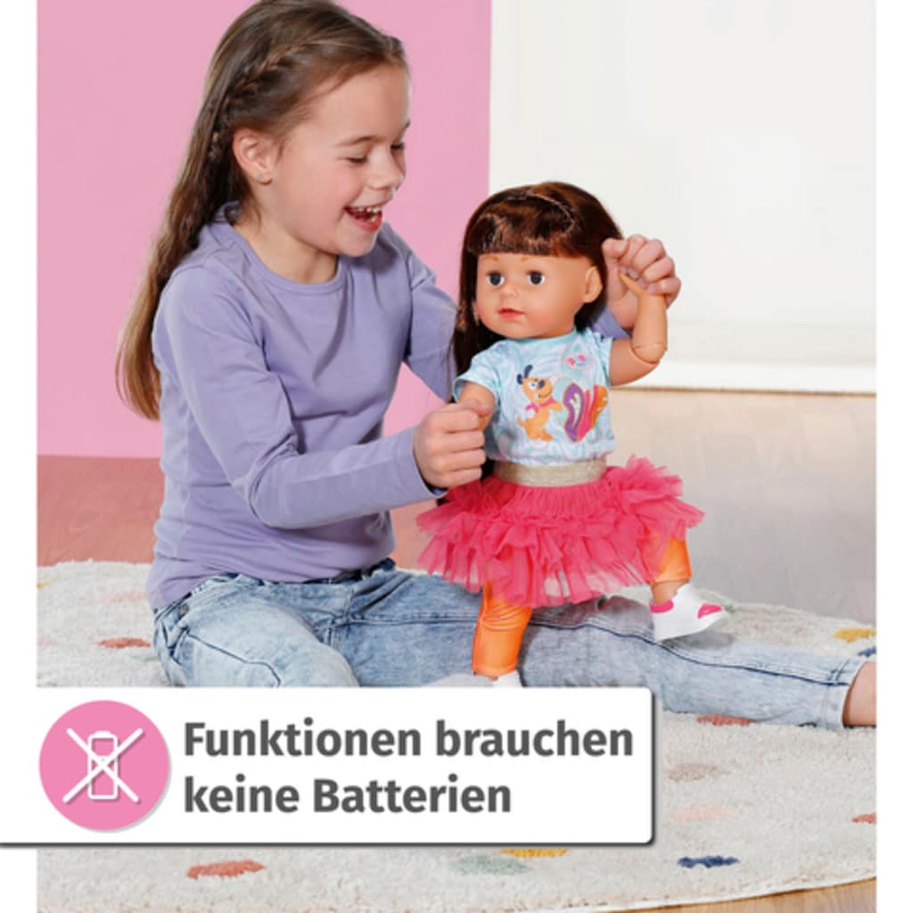 Baby Born Stehpuppe »Style&Play, Sister brünett, 43 cm«