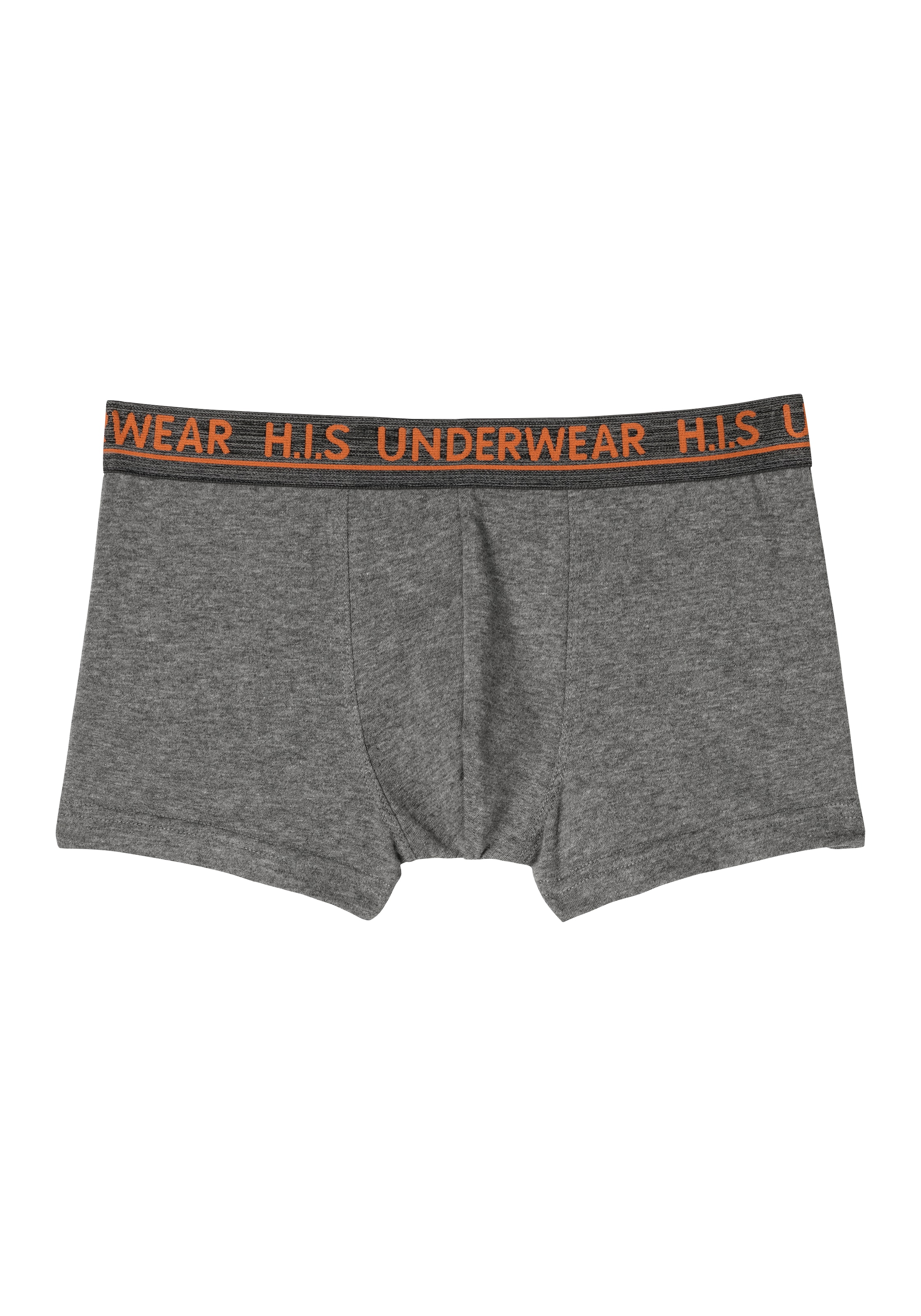 H.I.S Boxer »Boxershorts für Jungen«, (Packung, 4 St.), mit meliertem Logo Webbund