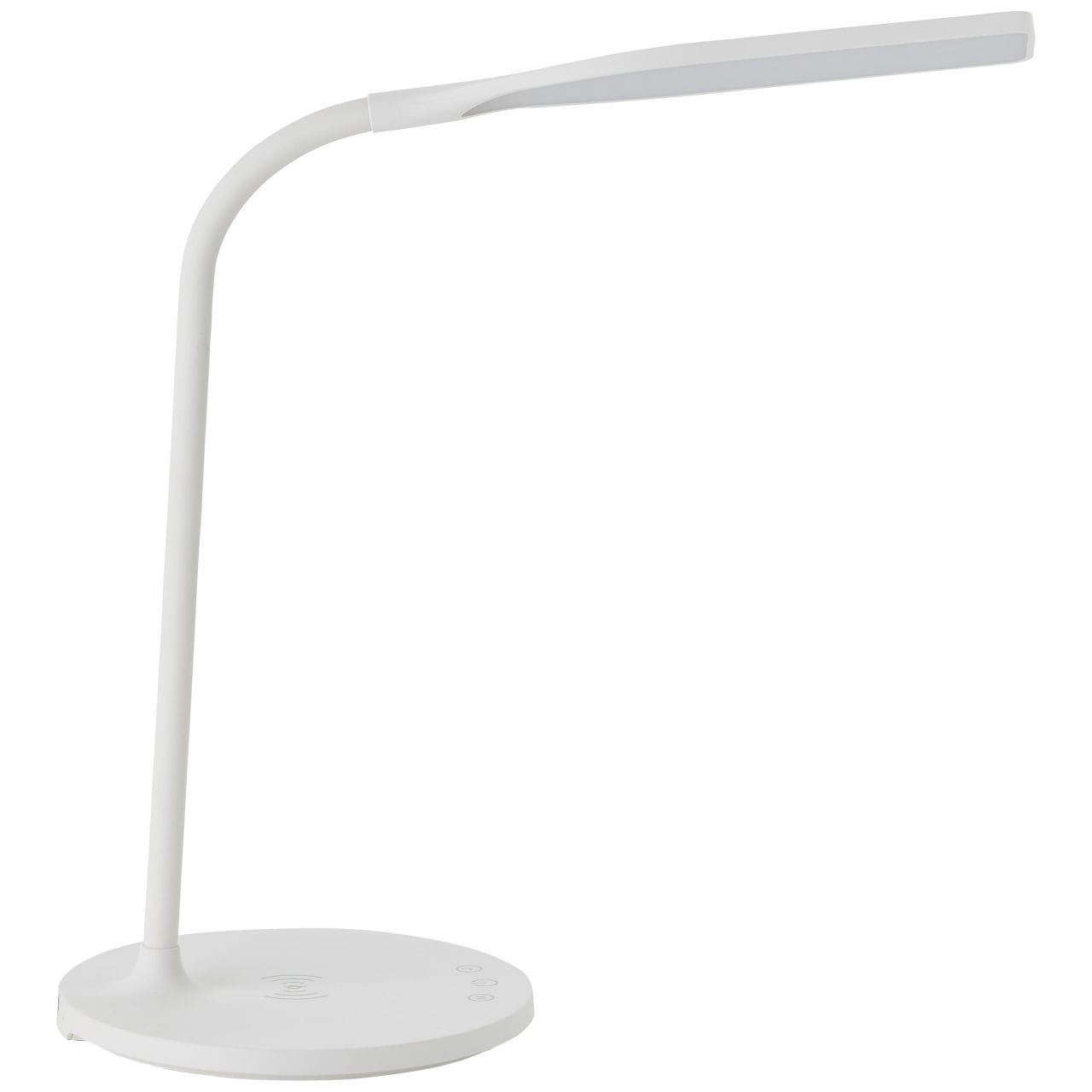 Brilliant Tischleuchte »Joni«, 1 flammig, Leuchtmittel LED-Modul | LED fest integriert, LED mit Induktionsladeschale weiß