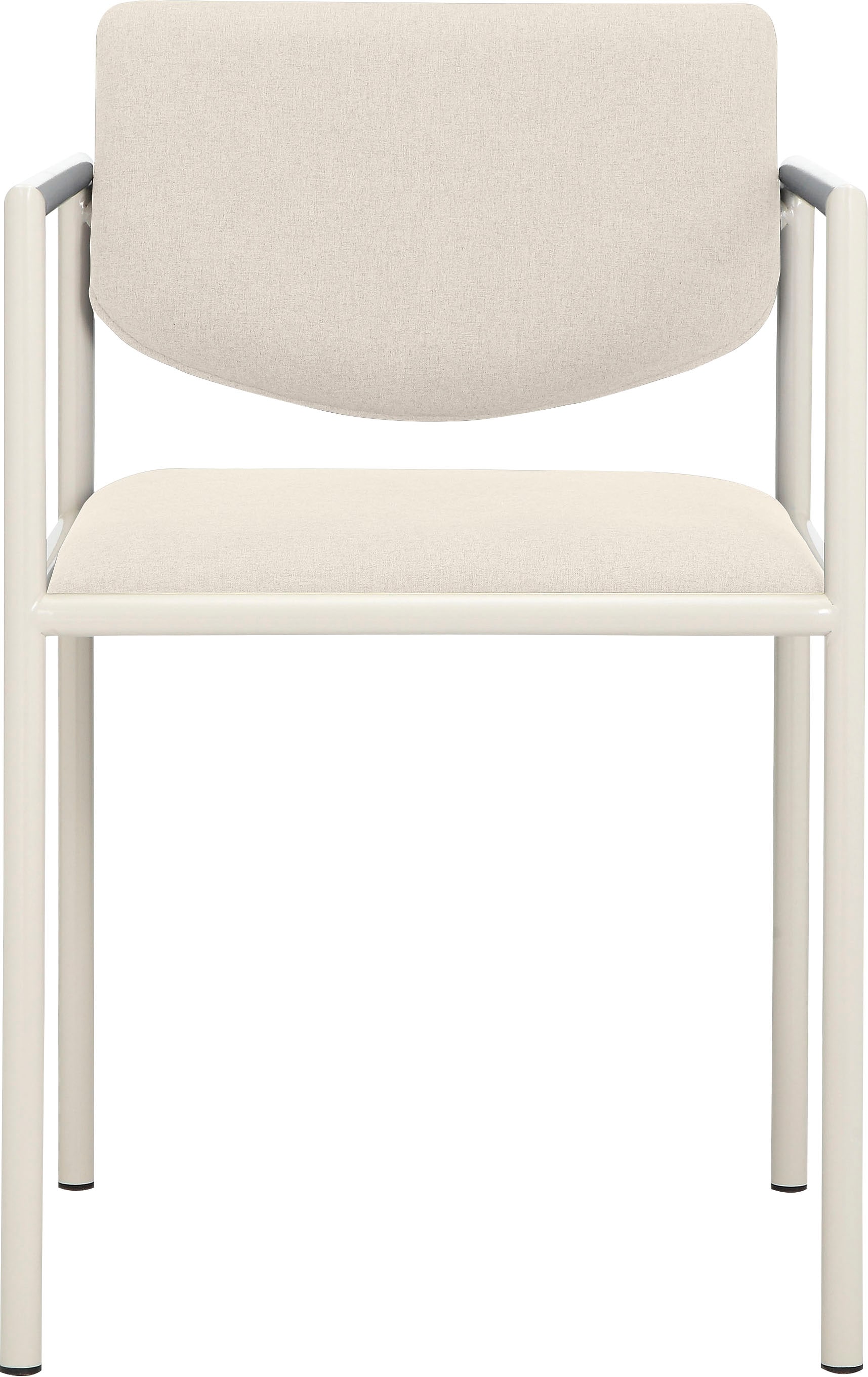 LeGer Home by Lena Gercke Esszimmerstuhl »Noelia, TOPSELLER!«, Feinstruktur, 2er Set, In 2 Gestellfarben auswählbar, Sitzhöhe 49 cm