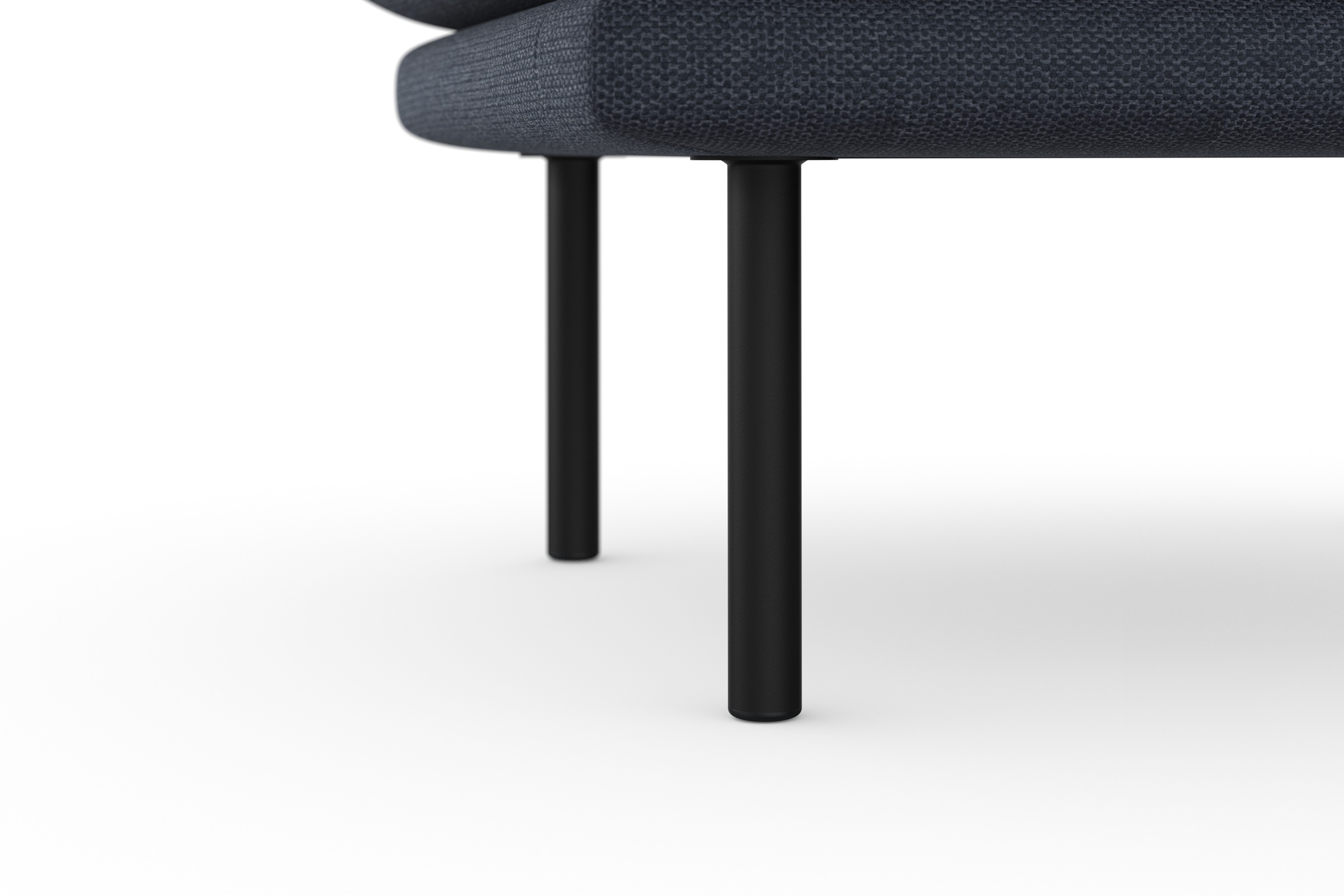 andas Polsterhocker »Stine«, Besonderes Design durch Kissenoptik und Keder, by Morten Georgsen