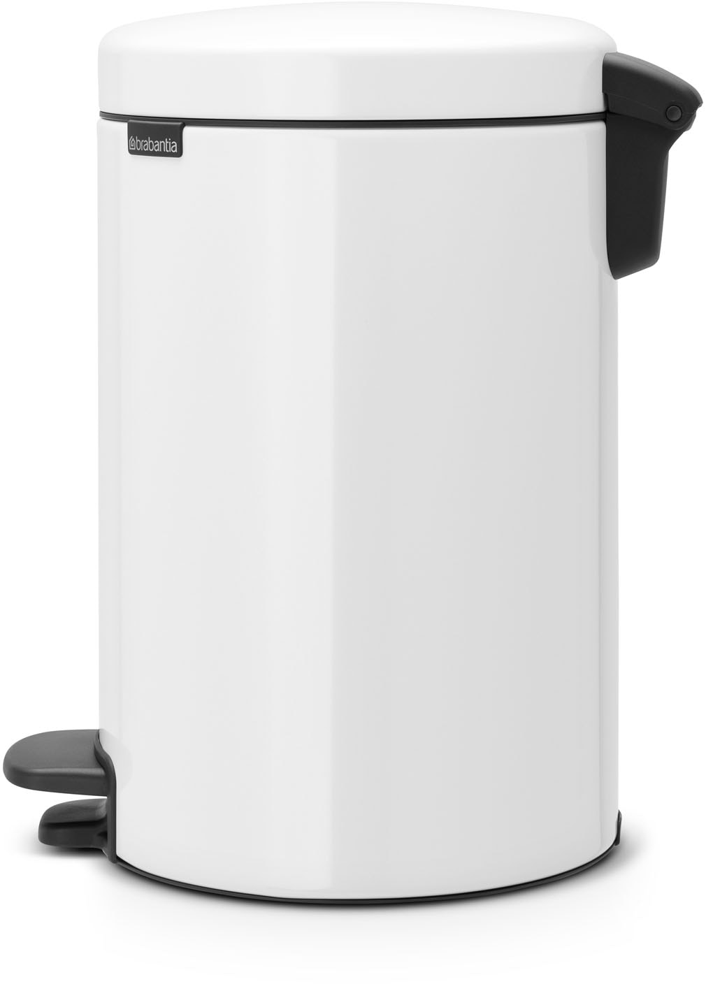 Brabantia Mülleimer »NewIcon Treteimer, 12L«, sanft schließender Deckel, mit leichter Pedalbedienung