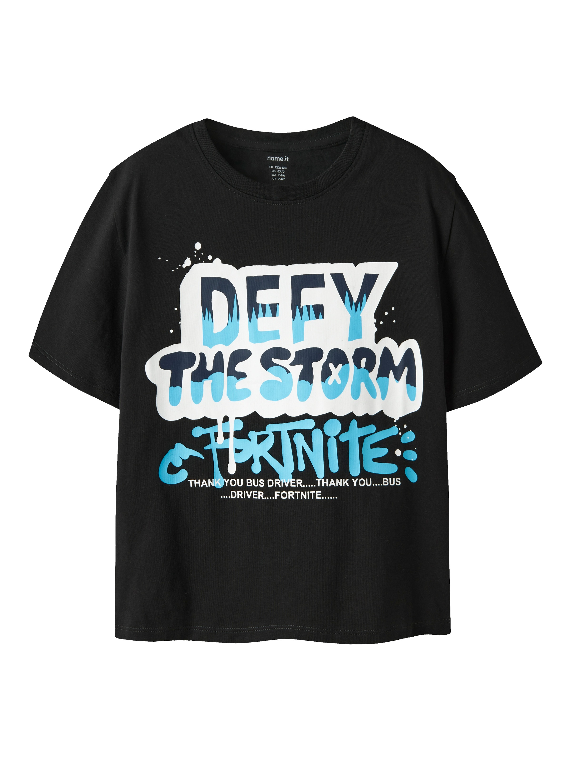 Name It T-Shirt »NKMMOD FORTNITE SS NREG TOP BOX NOOS BFU« Baumwollmischung, mit "Fortnite" Frontdruck