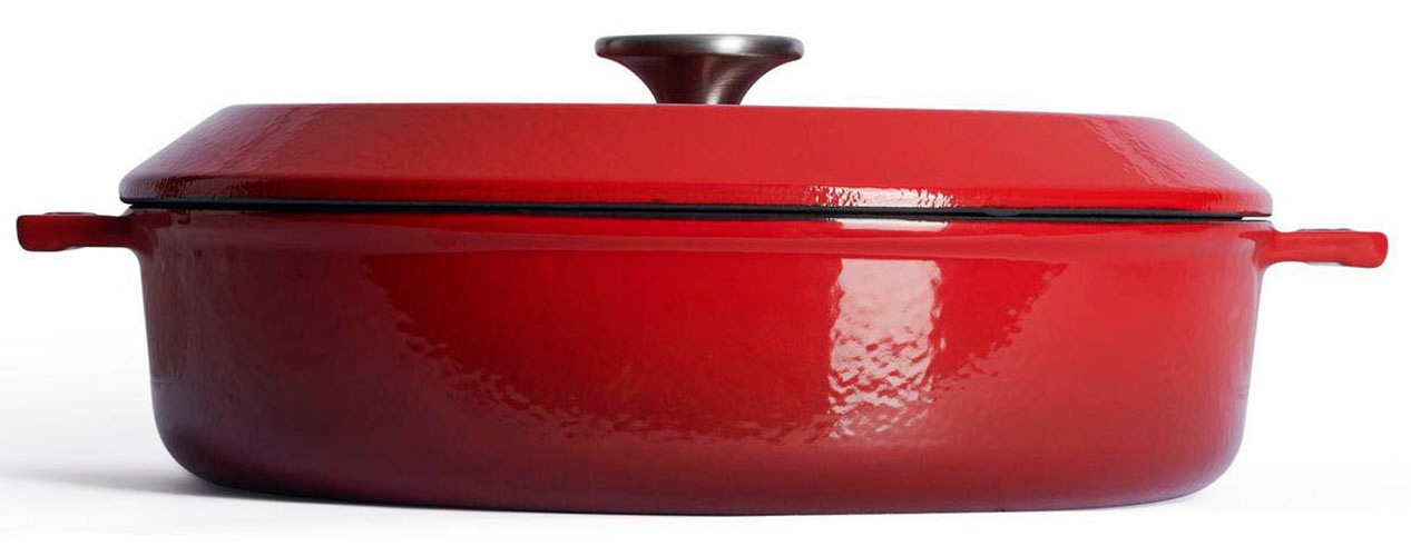 WOLL Kasserolle »Iron«, Gusseisen, (1 tlg.), Ø 28 cm, Induktion