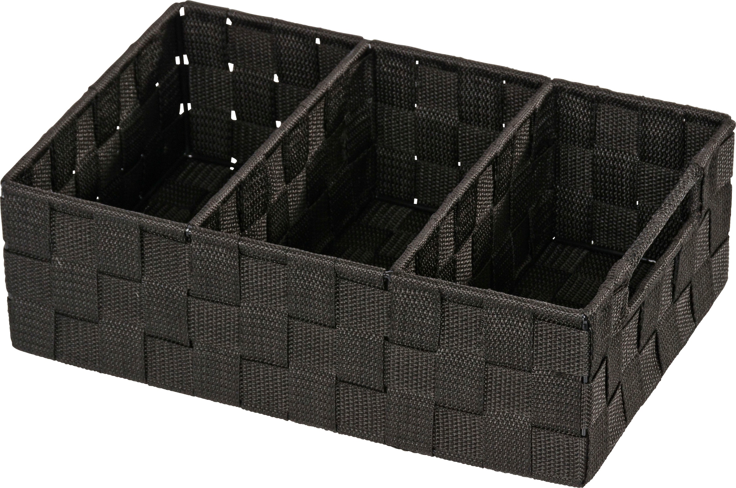 WENKO Organizer »Adria«, (1 St.), mit Griff, 3 Fächer