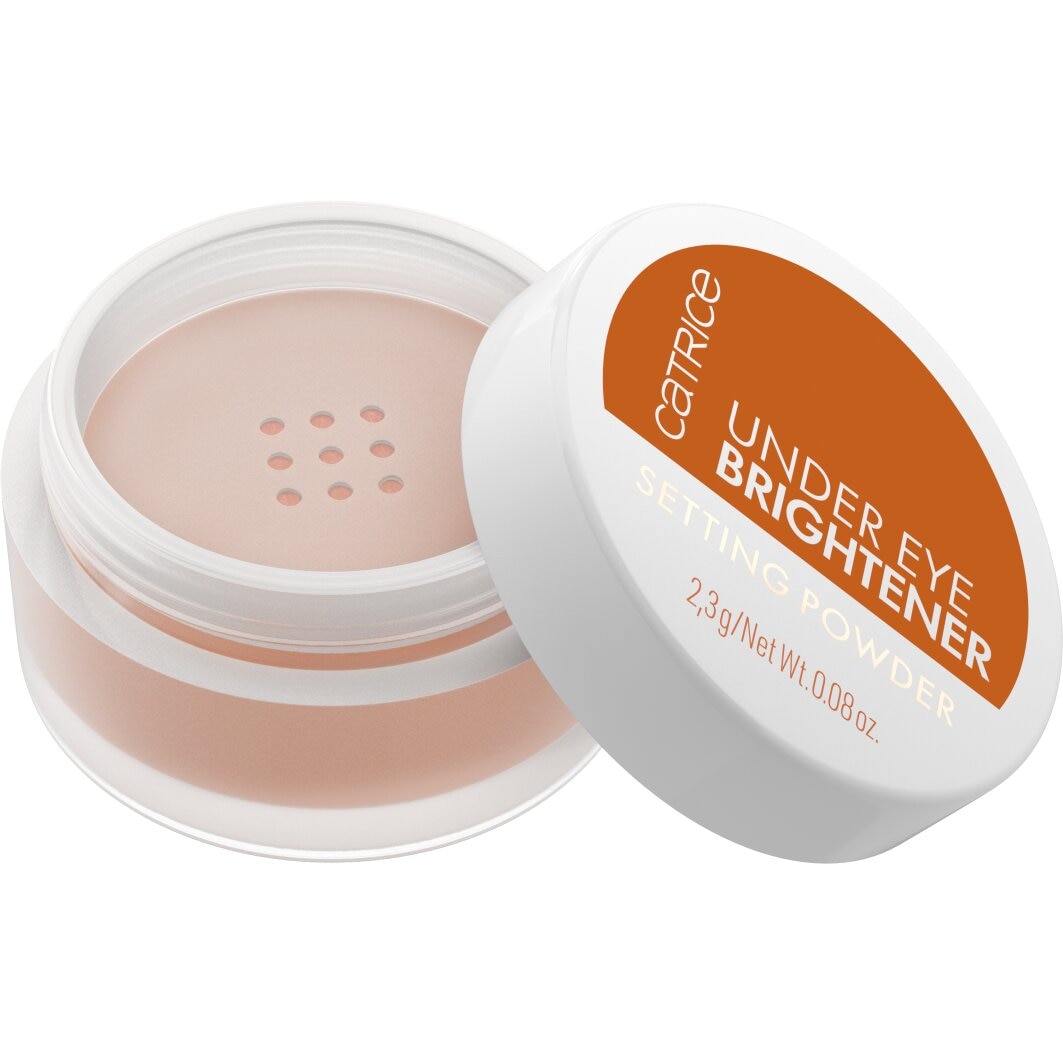 Catrice Puder »Under Eye Brightener Setting Powder«, (Set, 3 tlg.), Loses Puder, frisches und strahlendes Finish, pflegt die Haut.