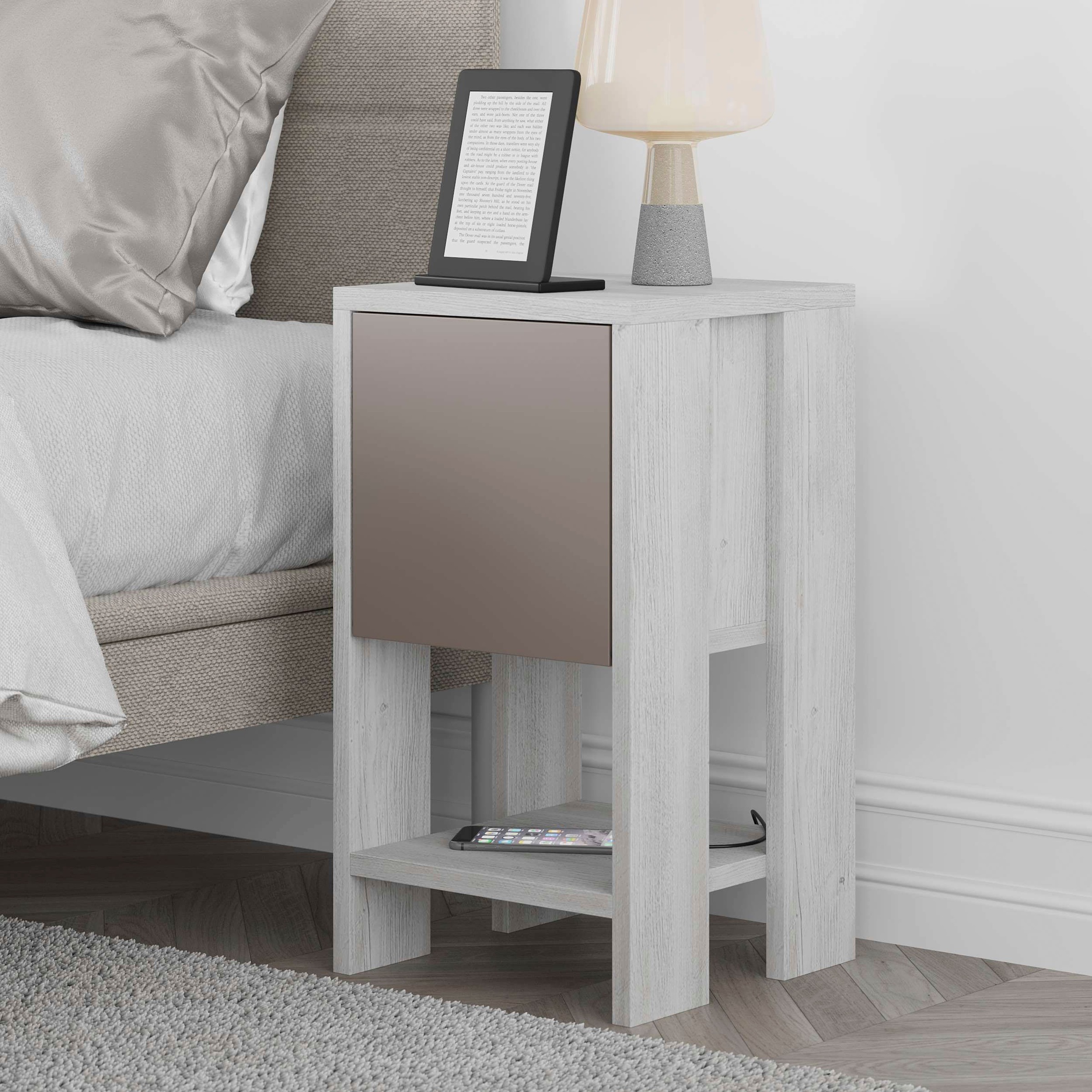 Decortie Nachttisch »EMA NACHTTISCH«, (Packung, 1 St.), Leichte Montage, La günstig online kaufen