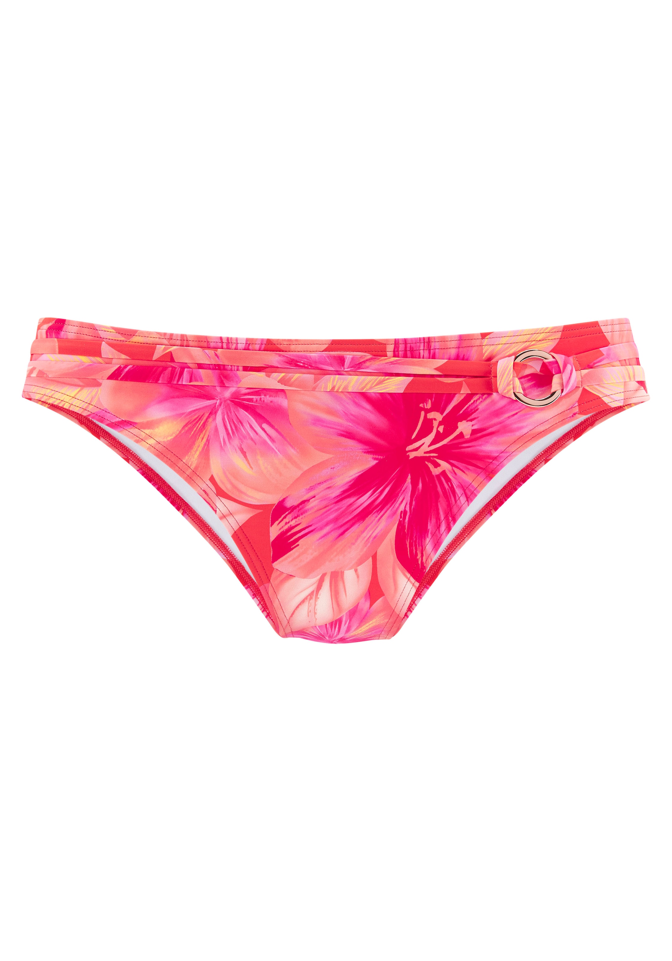 s.Oliver Bikini-Hose »Jayce«, mit schmalem Gürtel