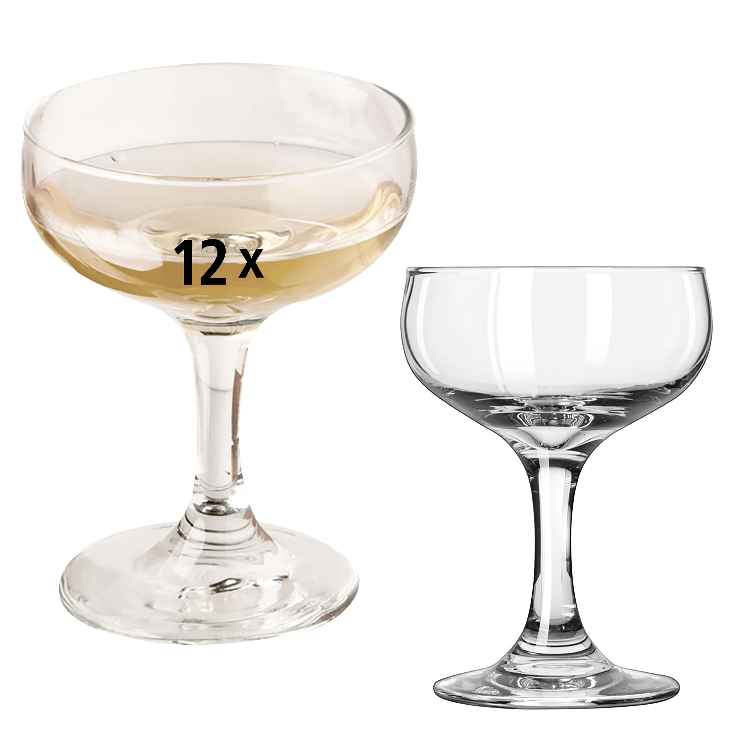 LIBBEY Gläser-Set »Coupe Glas -EMBASSY- 163 ml, Ø 8,5 cm, H: 11,5 cm, 12er günstig online kaufen