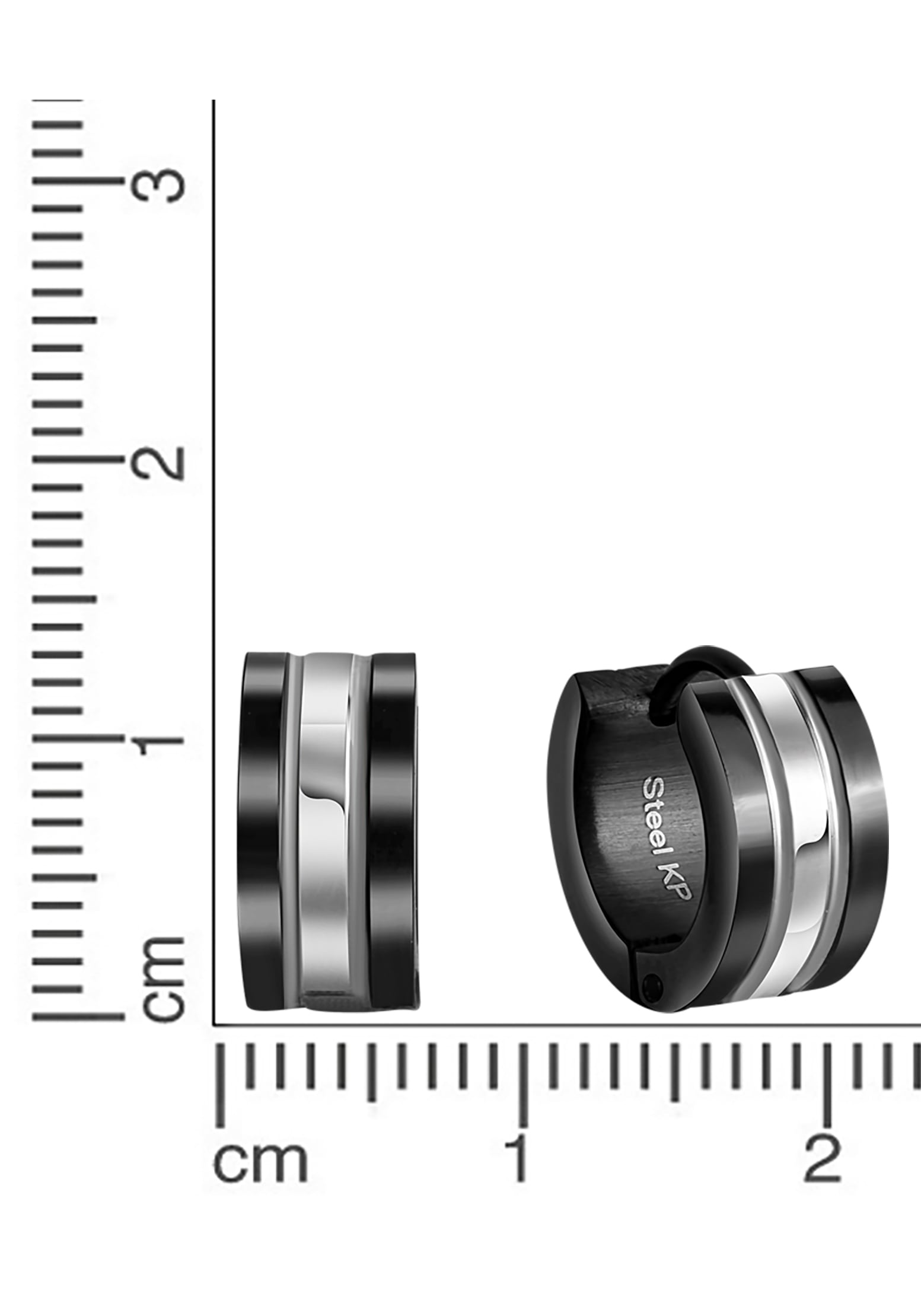 Firetti Paar Creolen »Schmuck Geschenk Bicolor, Ø ca. 13 mm«