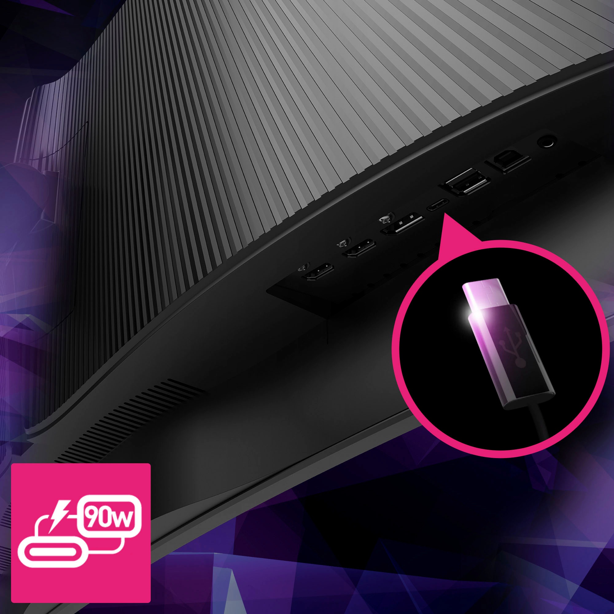 MSI Curved-Gaming-Monitor »MPG 491CQP QD-OLED«, 125 cm/49 Zoll, 5120 x 1440 px, DQHD, 0,03 ms Reaktionszeit, 144 Hz