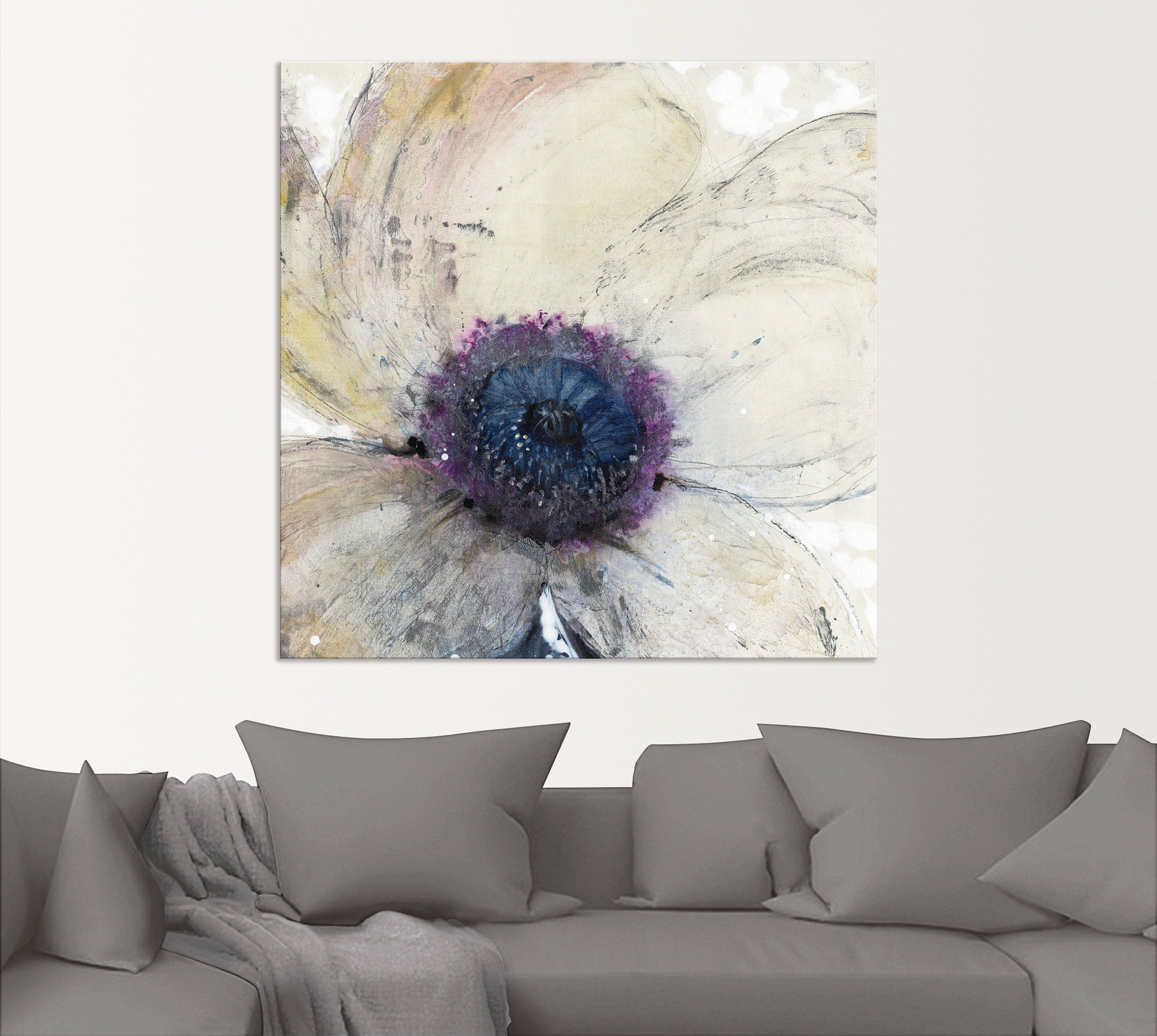 Artland Wandbild »Blumenfluss II« 1 Stk. tlg. als Alubild, Outdoorbild, Lei günstig online kaufen
