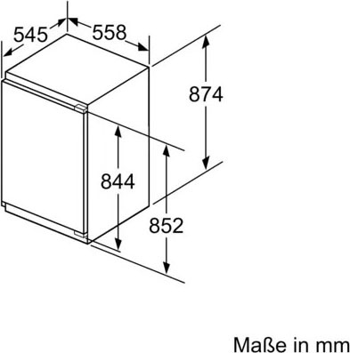NEFF Einbaugefrierschrank N 50 »GI1216DE0«, 87,4 cm hoch, 55,8 cm breit