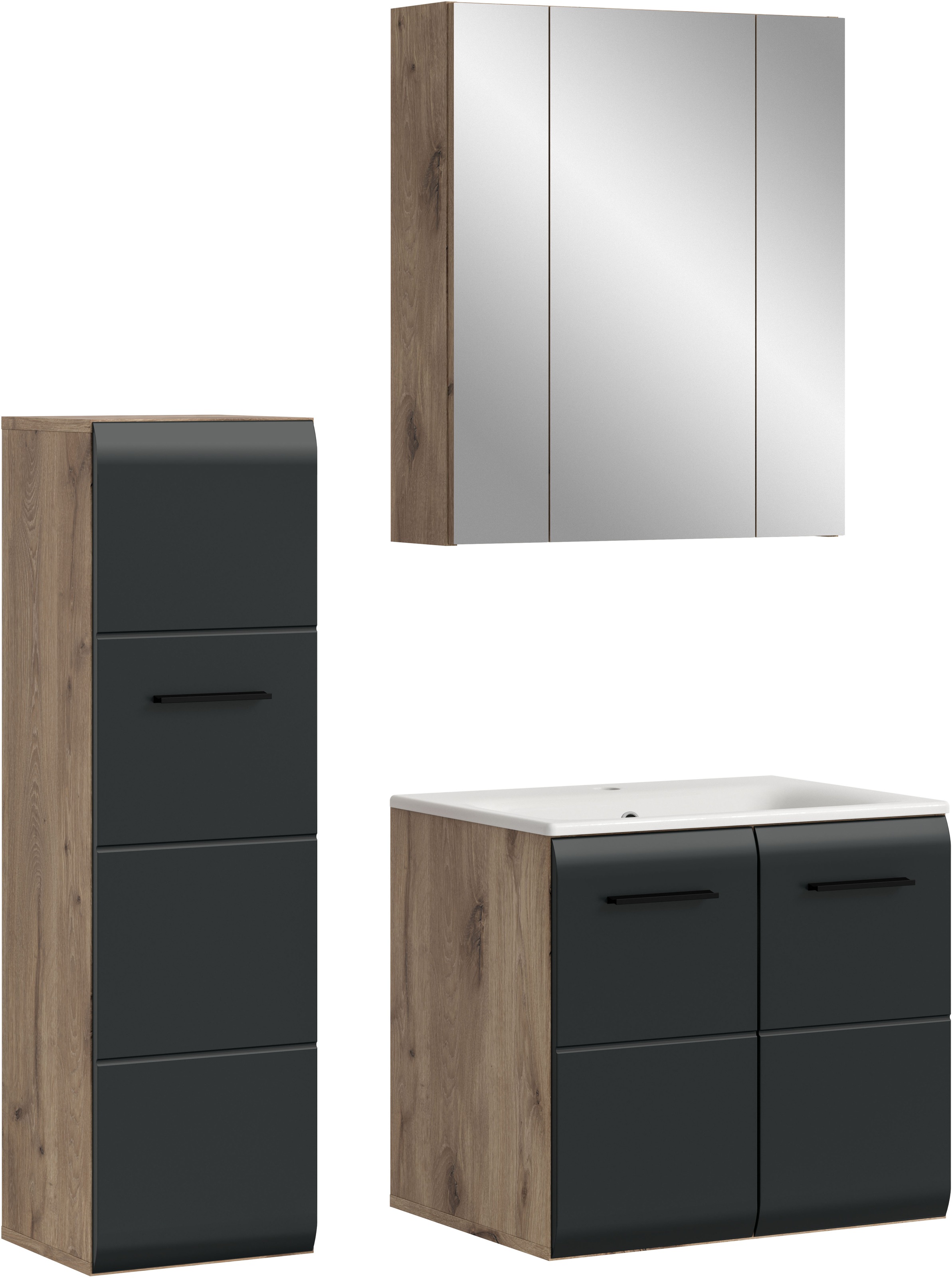 INOSIGN Badezimmer-Set Set, 4 Stk. tlg. Florenz, Badkombination 4-tlg.,Nox günstig online kaufen