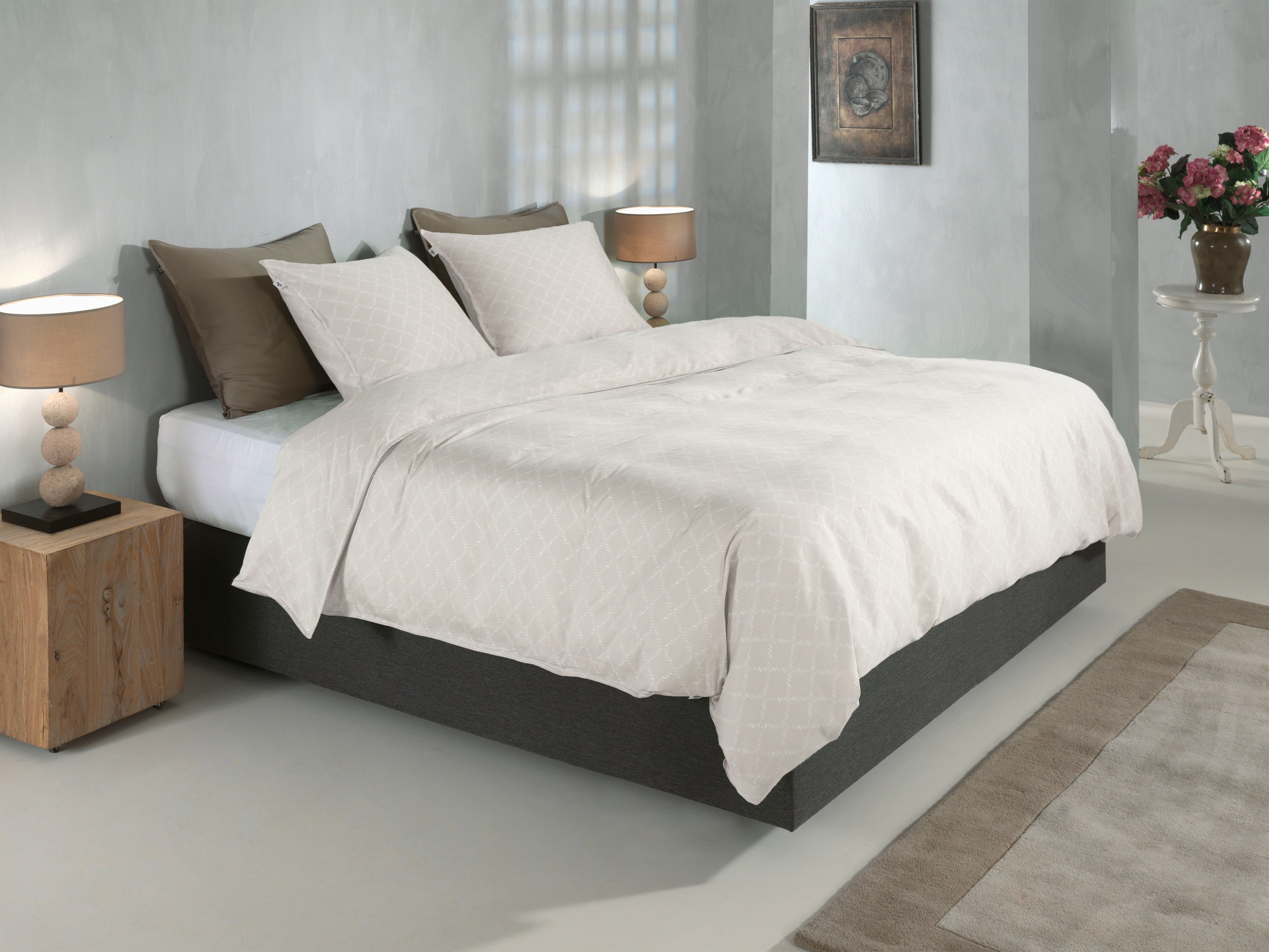 ZO HOME Bettwäsche »Zohome Baumwolle Mako-Satin Bettwäsche Linea di Satinado« 2 Stk. Bettwäsche aus 100% Baumwolle, hochwertige Mako-Satin, ab 135x200 cm.