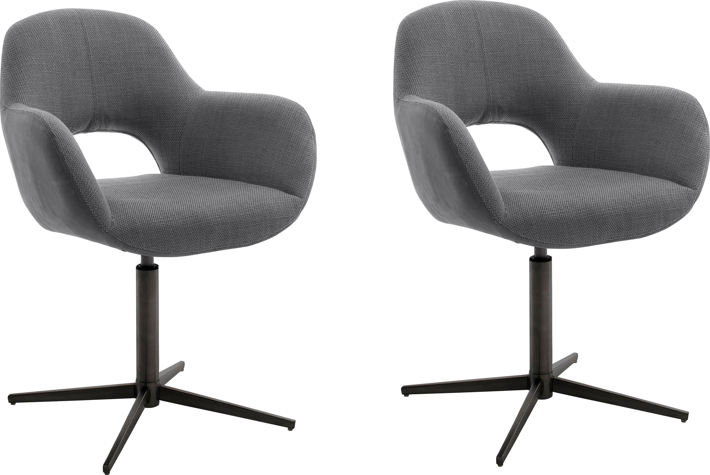 MCA furniture Esszimmerstuhl »Melrose«, (Set), 2 St., Stuhl 360°drehbar mit günstig online kaufen