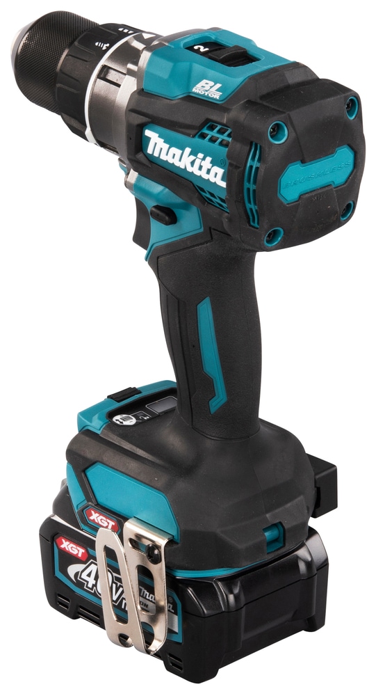 Makita Akku-Bohrschrauber »»DF001GD201««, (XGT, 40V max., 140 Nm, 0-2.600 min-1), Inkl. MAKPAC Größe 3, Schnellladegerät DC40RA und 2x BL4025 Akkus
