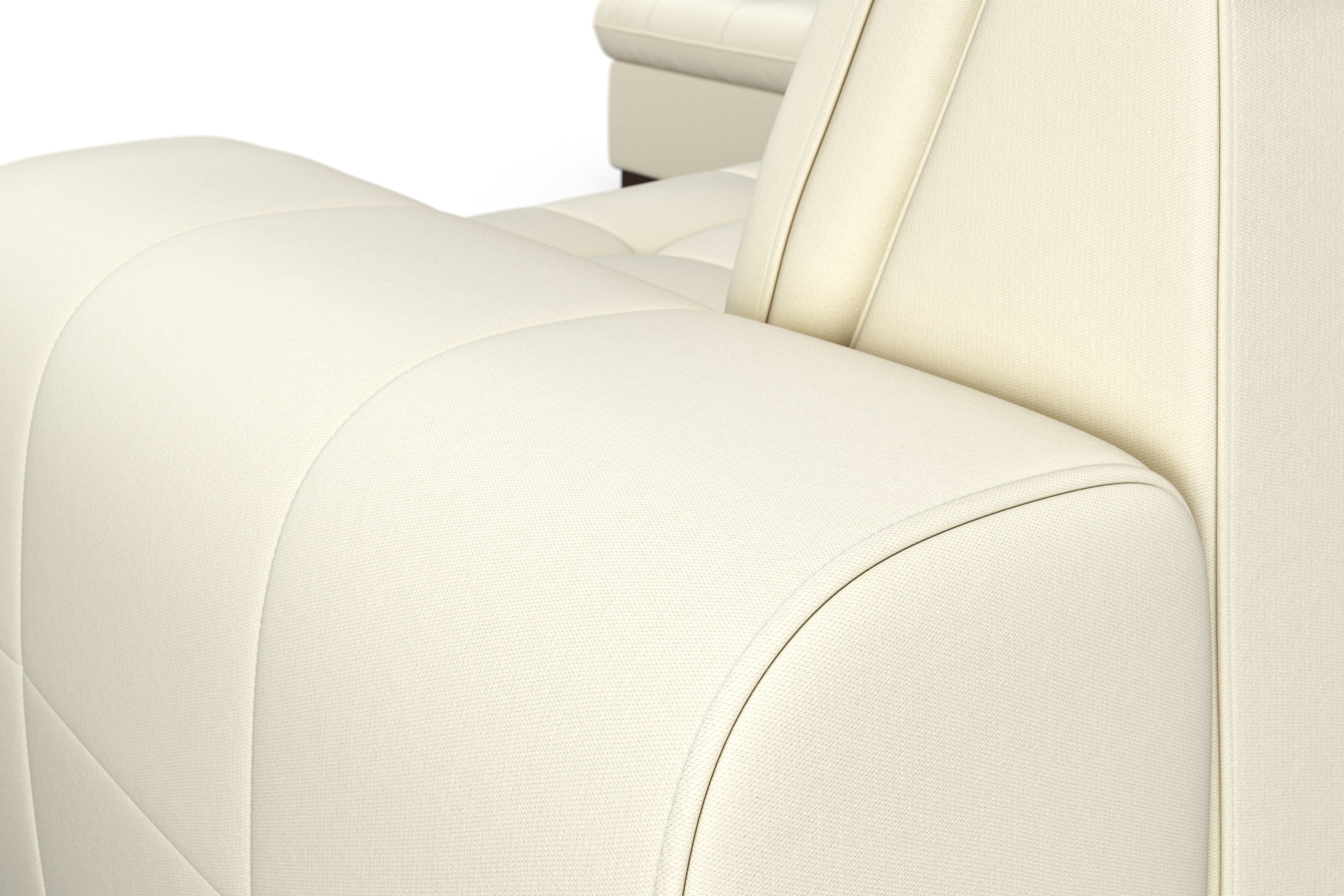 sit&more Ecksofa »Luxor L-Form«, wahlweise mit Bettfunktion, Stauraum und Kopfteilverstellung
