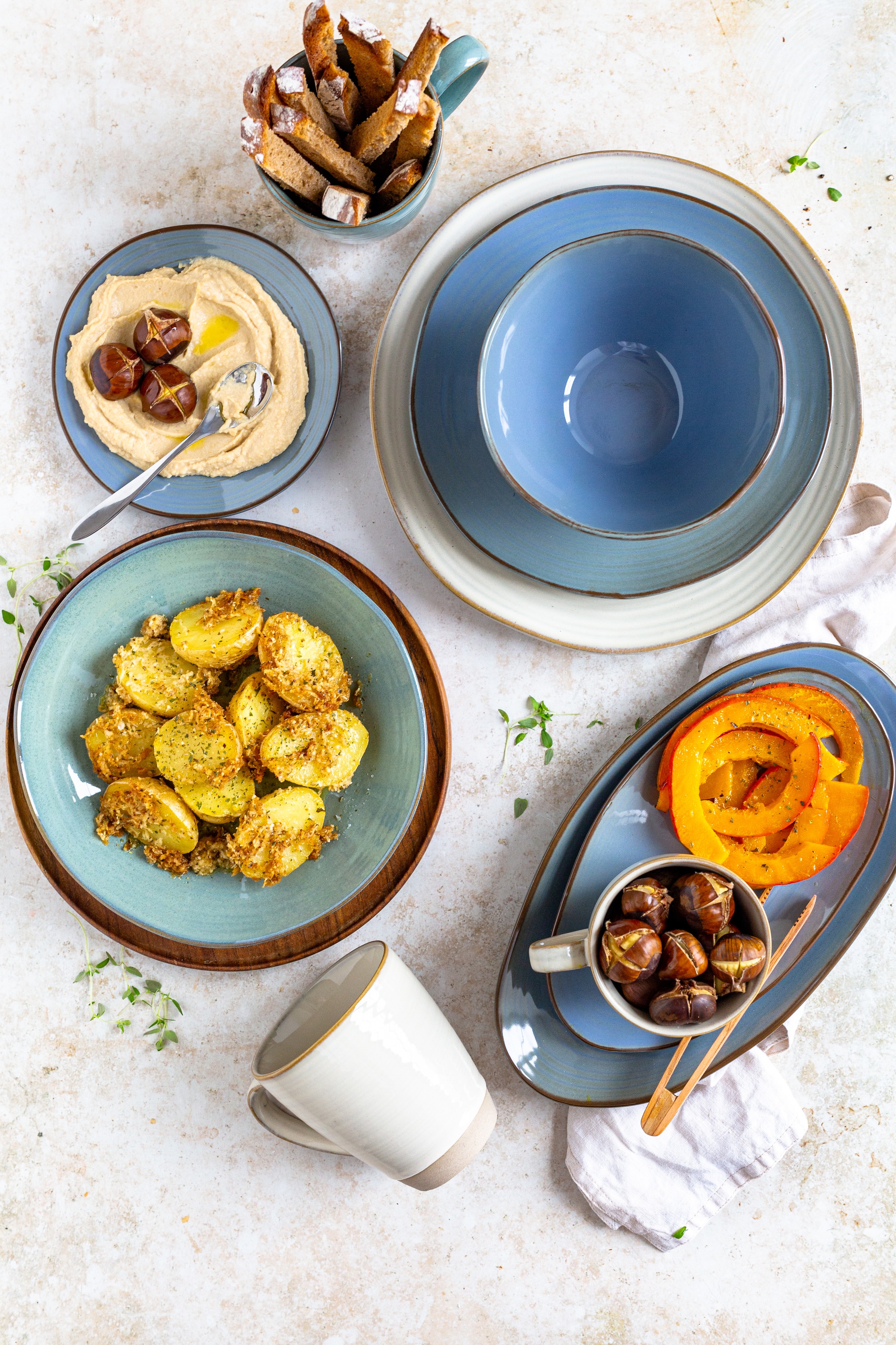 MÄSER Kombiservice »NOTTINGHAM, Geschirr-Set, Keramik« günstig online kaufen