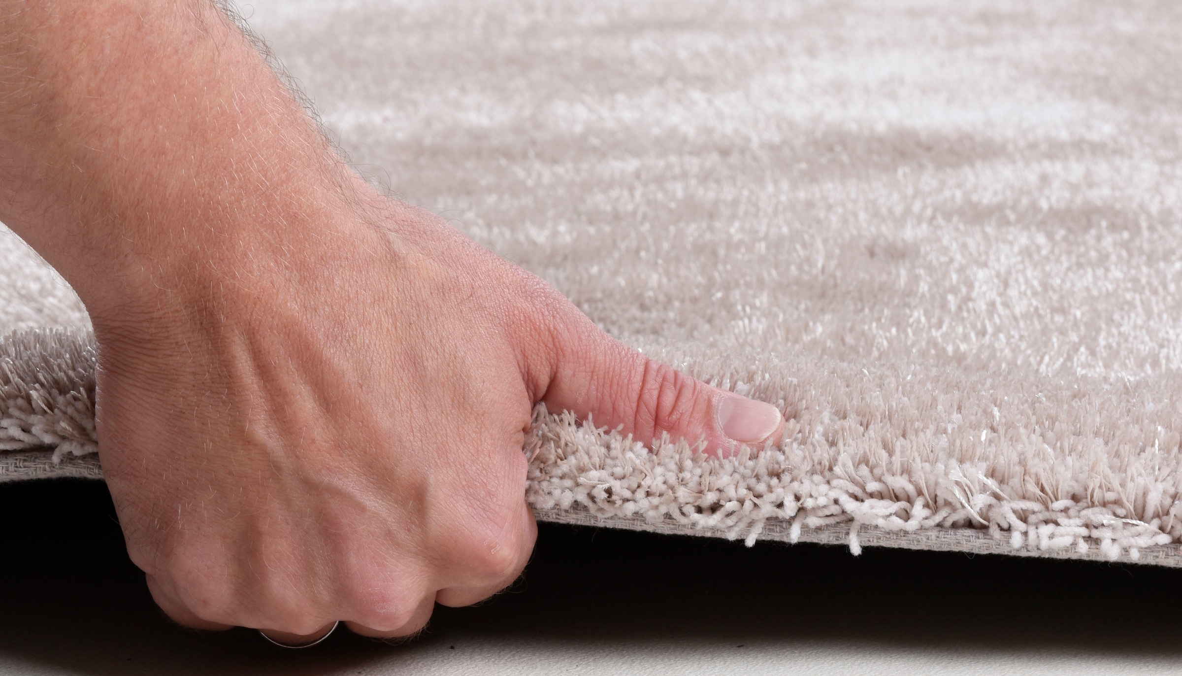 Gino Falcone Hochflor-Teppich »Alessandro«, rechteckig, 25 mm Höhe, besonders weich durch Microfaser, ideal im Wohnzimmer & Schlafzimmer