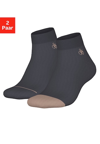 Kurzsocken, (2 Paar)