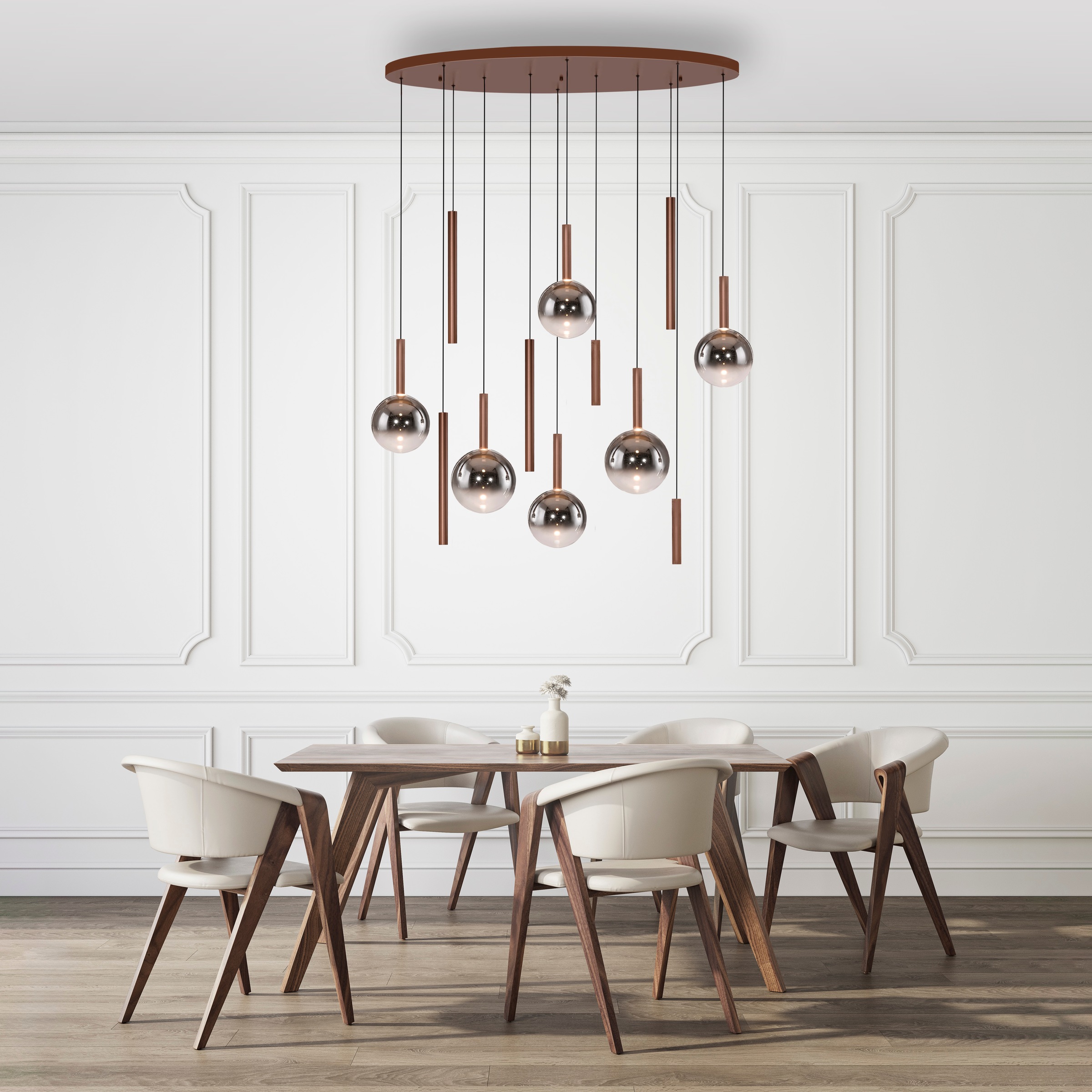 Paul Neuhaus LED Pendelleuchte »BOWL« LED-Board 1 Stk. Warmweiß Dimmbar übe günstig online kaufen