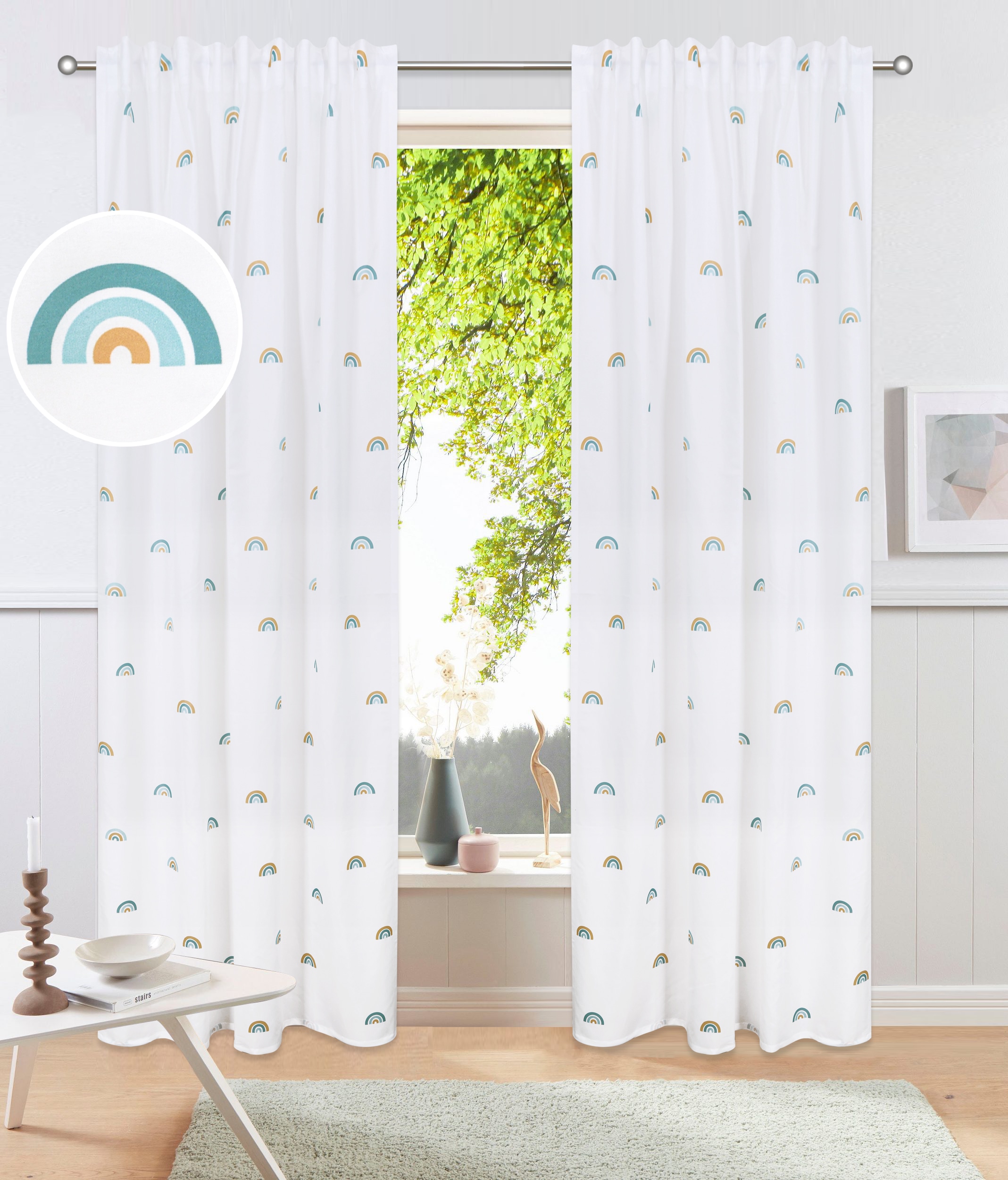 my home Gardine »Elyna« Multifunktionsband 1 Stk. tlg. günstig online kaufen