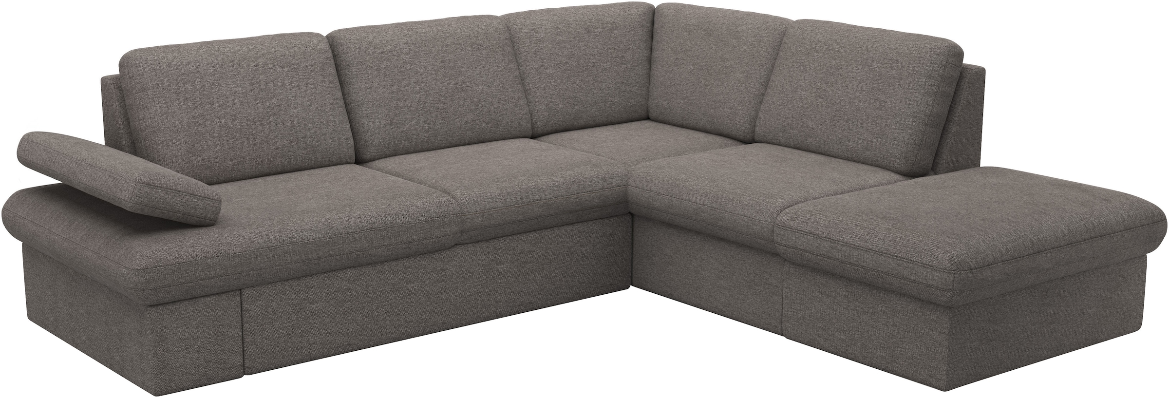 sit&more Ecksofa »Moreno«, mit Armteilverstellung,wahlweise mit Bettfunktion