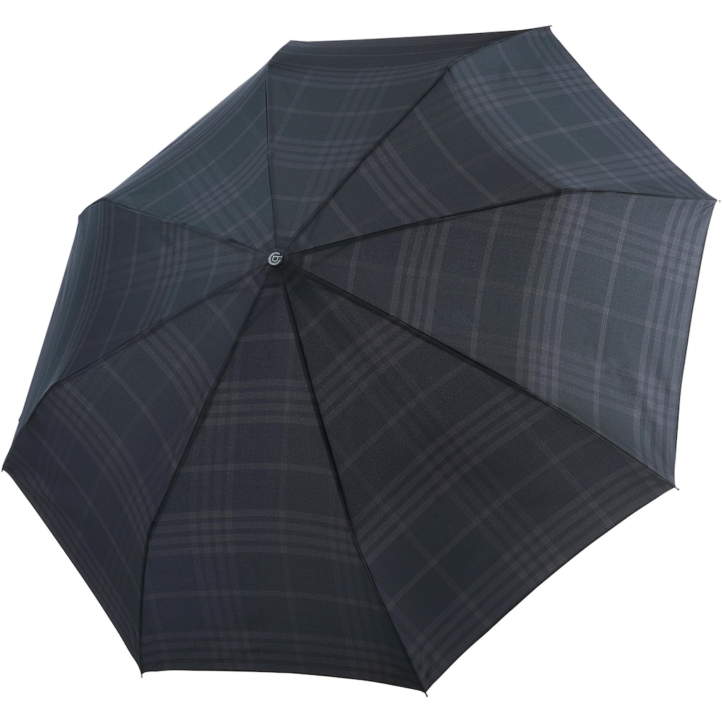 bugatti Taschenregenschirm »GRAN TURISMO, karo schwarz«