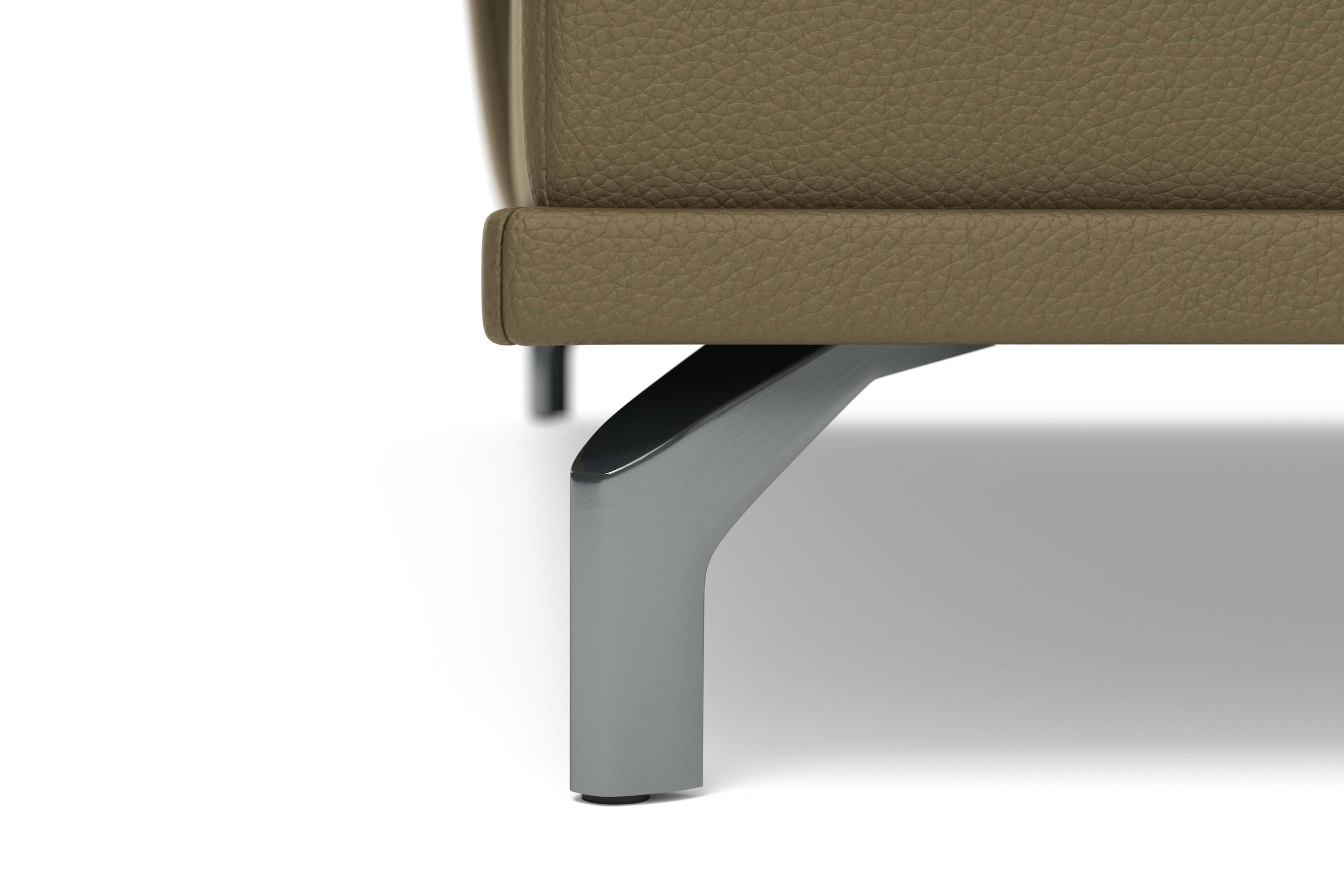 Places of Style Wohnlandschaft »Costello U-Form, mit Sitztiefenverstellung, Armteilverstellung und«, 3 Nierenkissen, optional Bettfunktion und Bettkasten